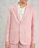 Fintry - Pale Pink Linen Blazer sold by Wax London