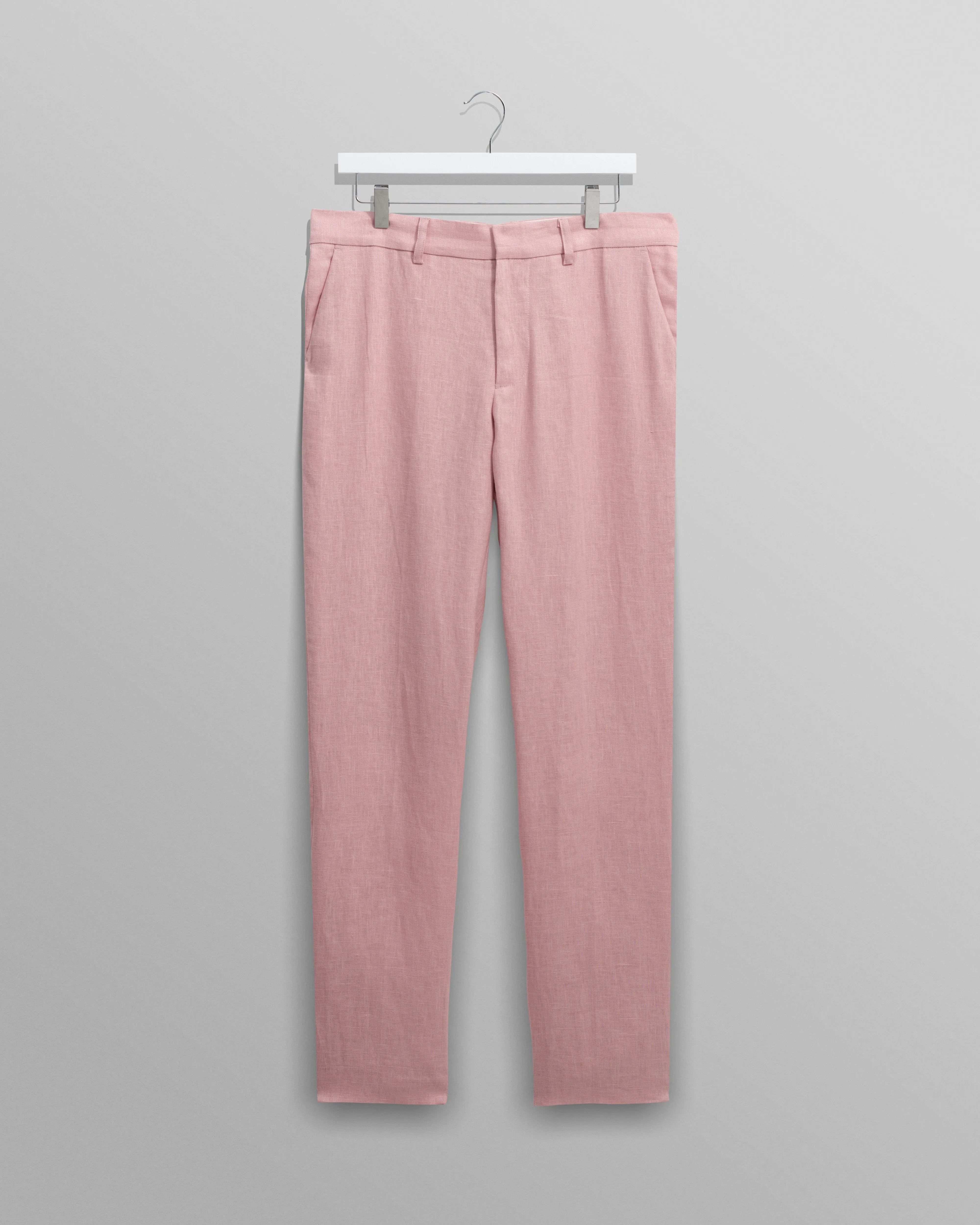 Alp - Pale Pink Linen Trousers sold by Wax London