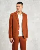 Fintry - Rust Linen Blazer sold by Wax London