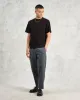 Kurt - Petrol Blue Organic Cotton Trousers sold by Wax London