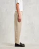 Kurt - Stone Organic Cotton Trousers sold by Wax London