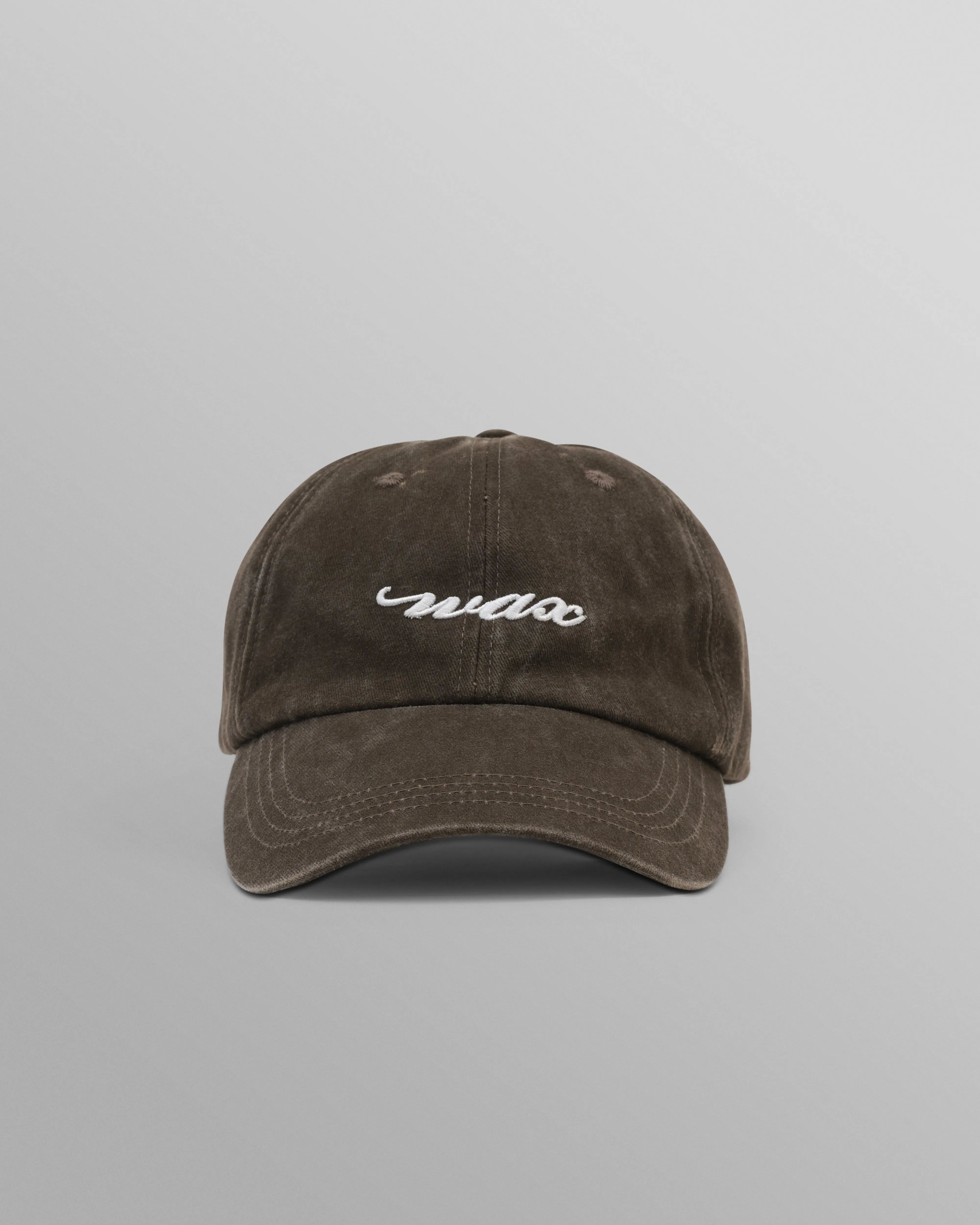 Spencer - Washed Brown Cotton Sports Cap sold by Wax London