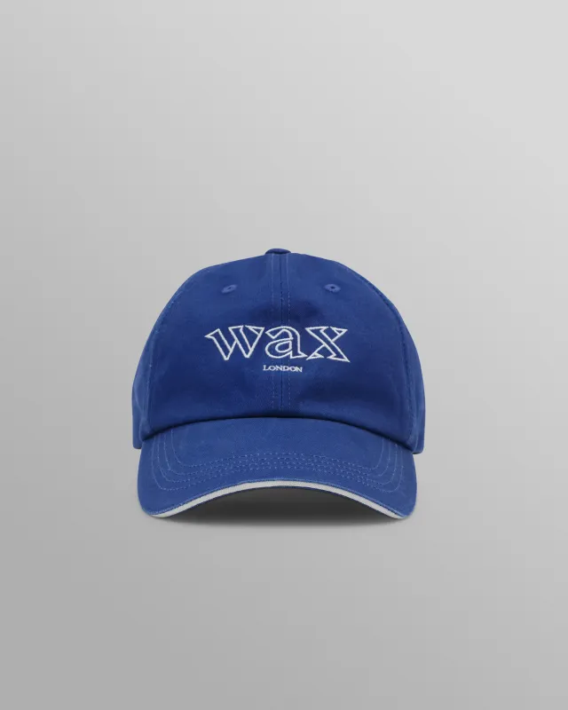 Spencer - Bright Blue Cotton Sports Cap sold by Wax London