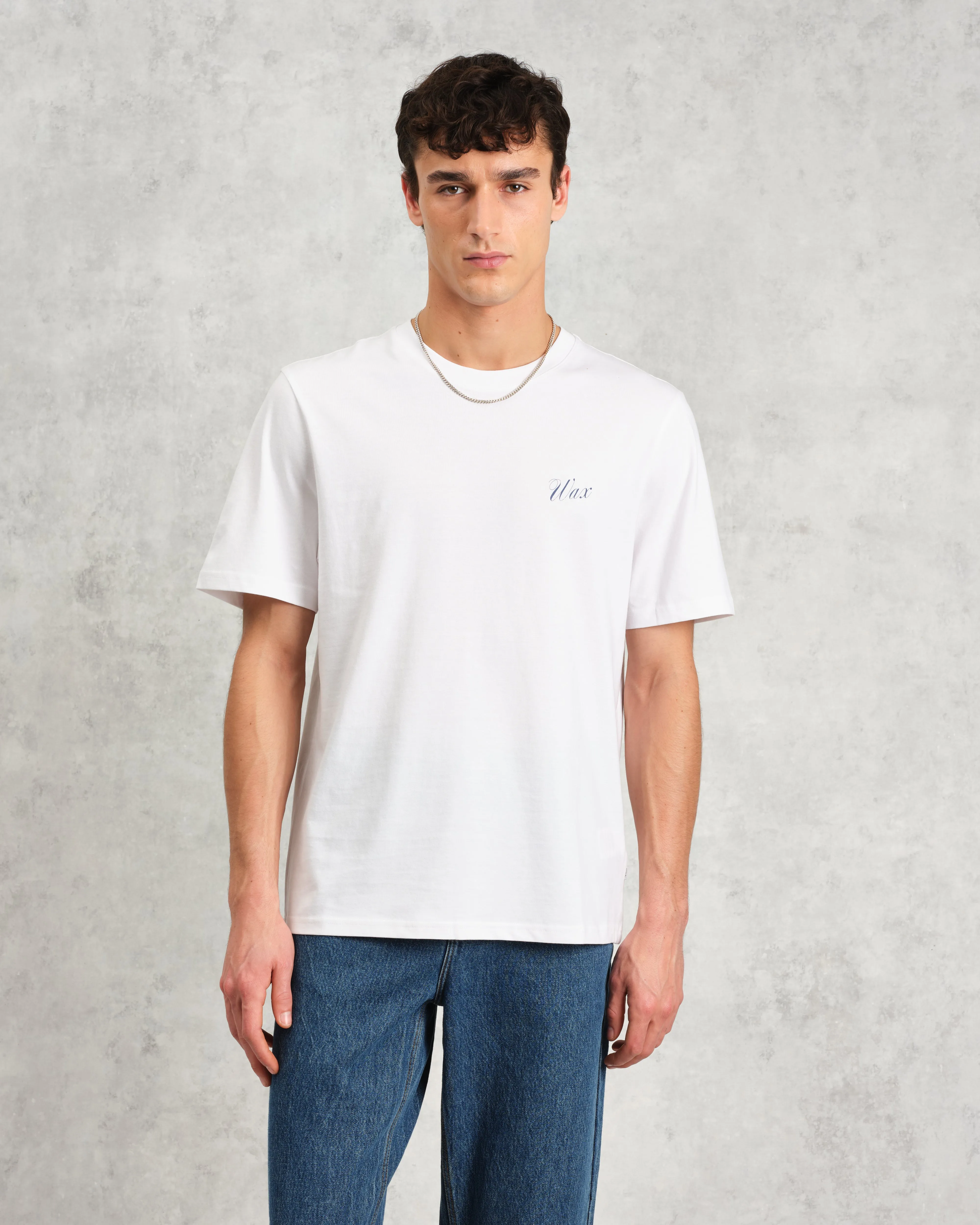 Dean - White London Venus Graphic Organic Cotton T-Shirt sold by Wax London product image thumbnail 3