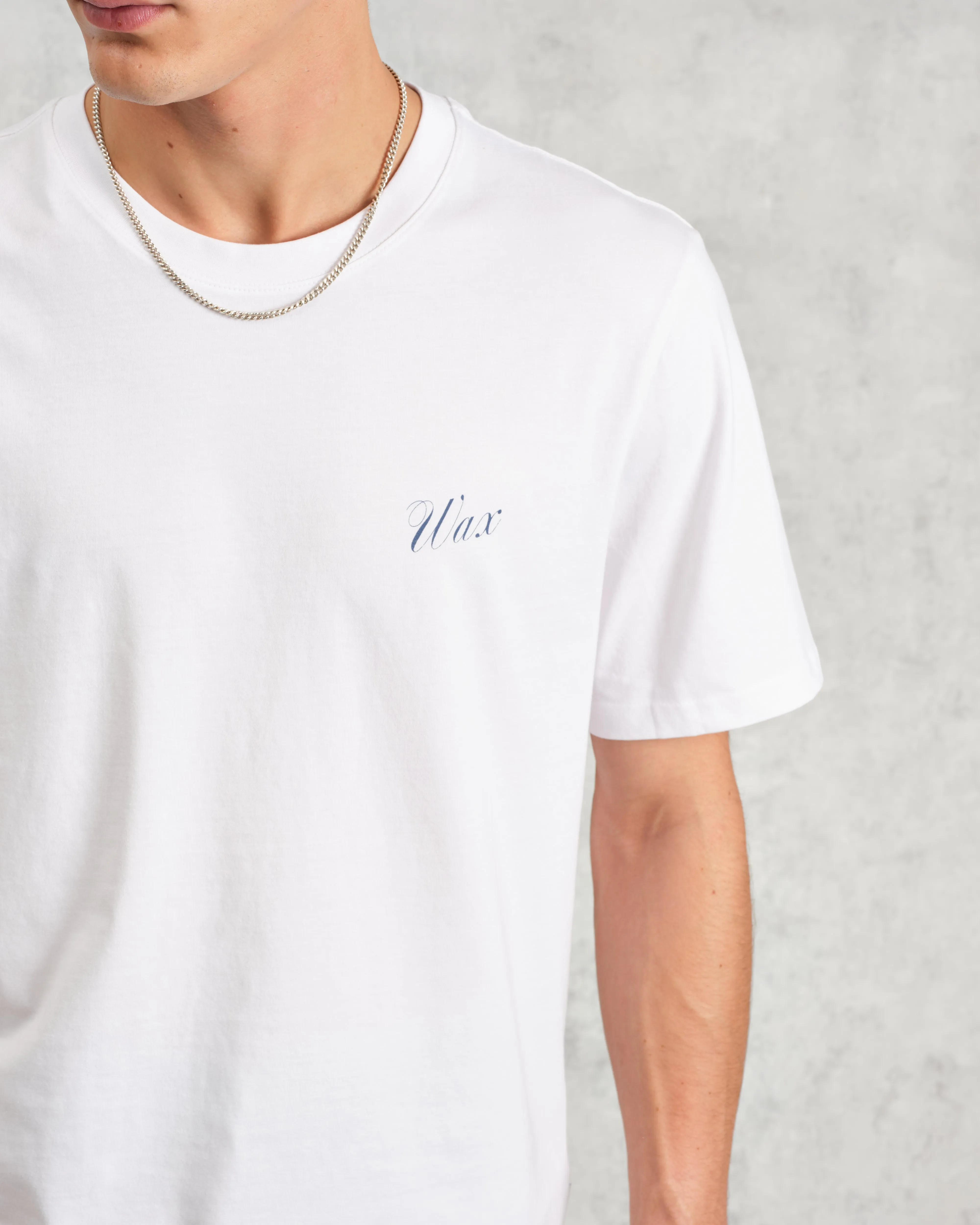 Dean - White London Venus Graphic Organic Cotton T-Shirt sold by Wax London product image thumbnail 4