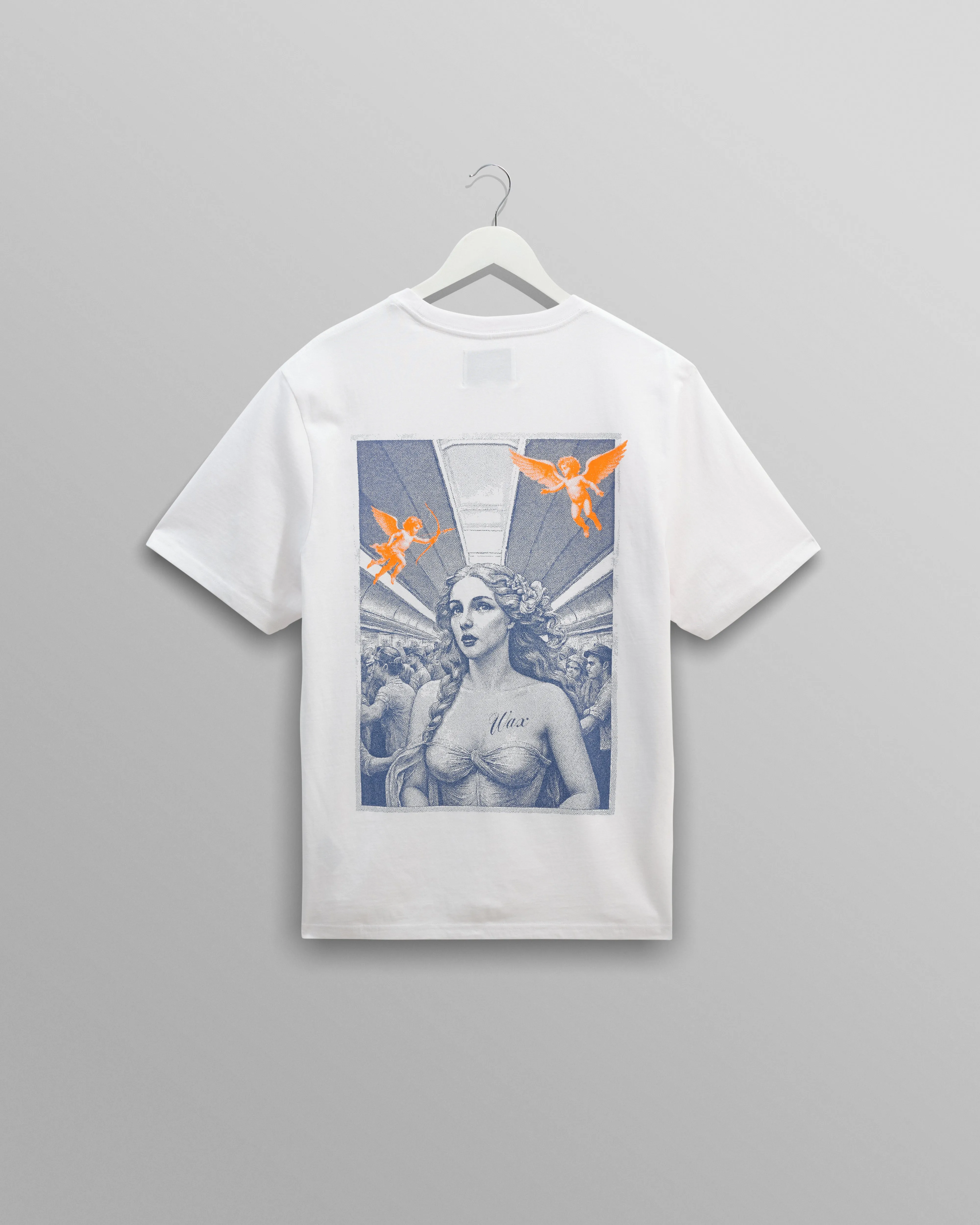 Dean - White London Venus Graphic Organic Cotton T-Shirt sold by Wax London