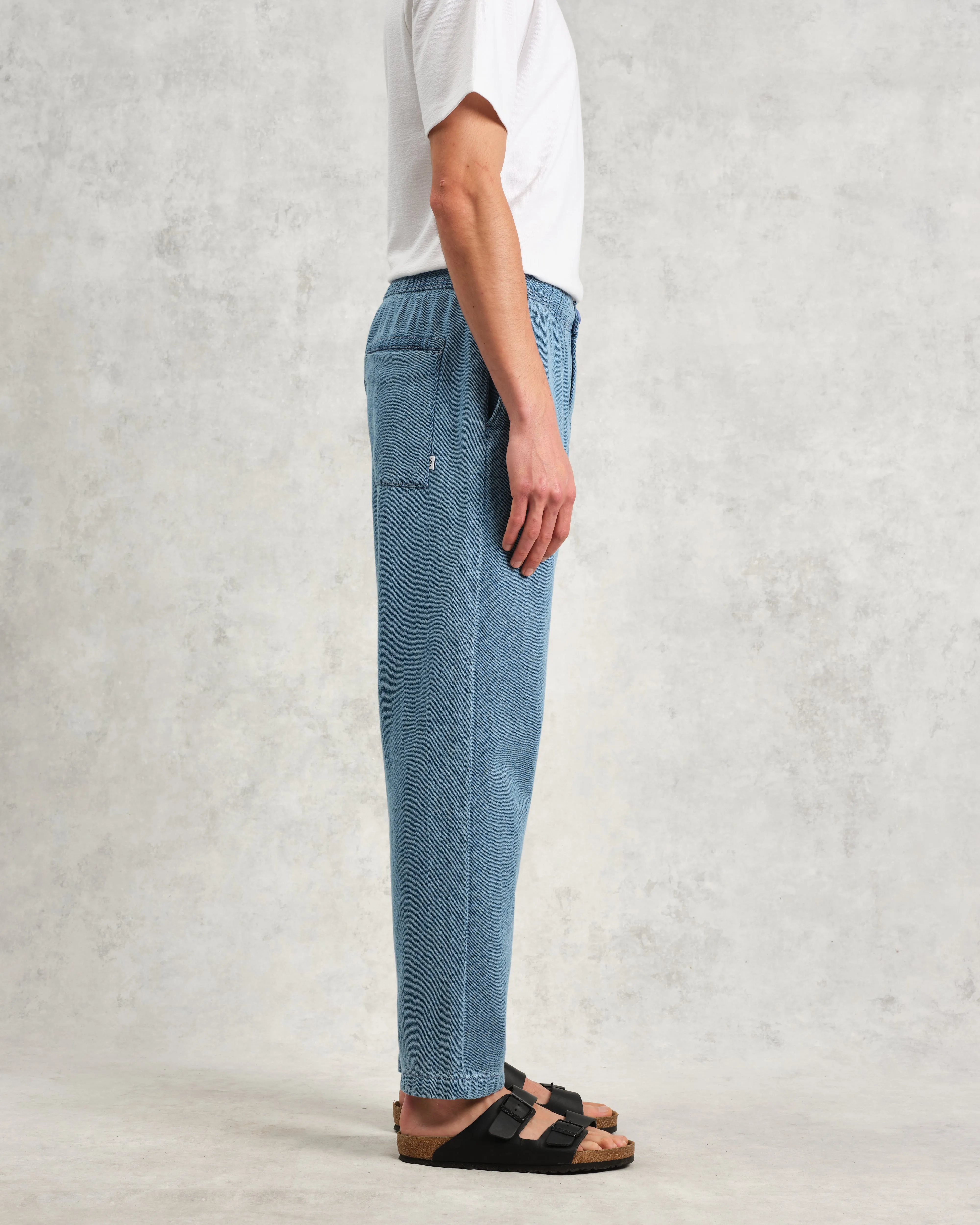 Kurt - Indigo Organic Cotton Trousers sold by Wax London product image thumbnail 5