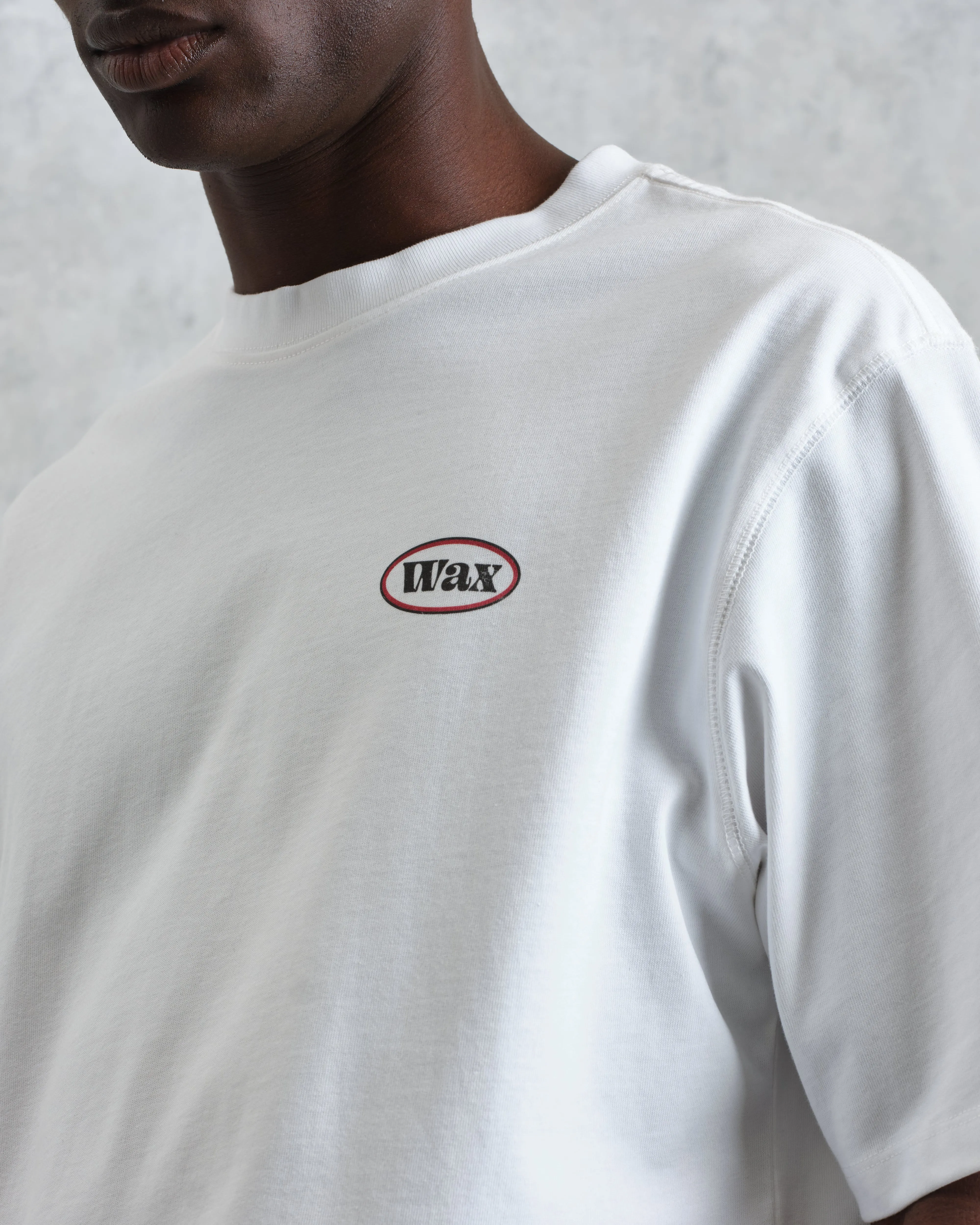 Milton - White Getaway Graphic Cotton T-Shirt sold by Wax London product image thumbnail 5