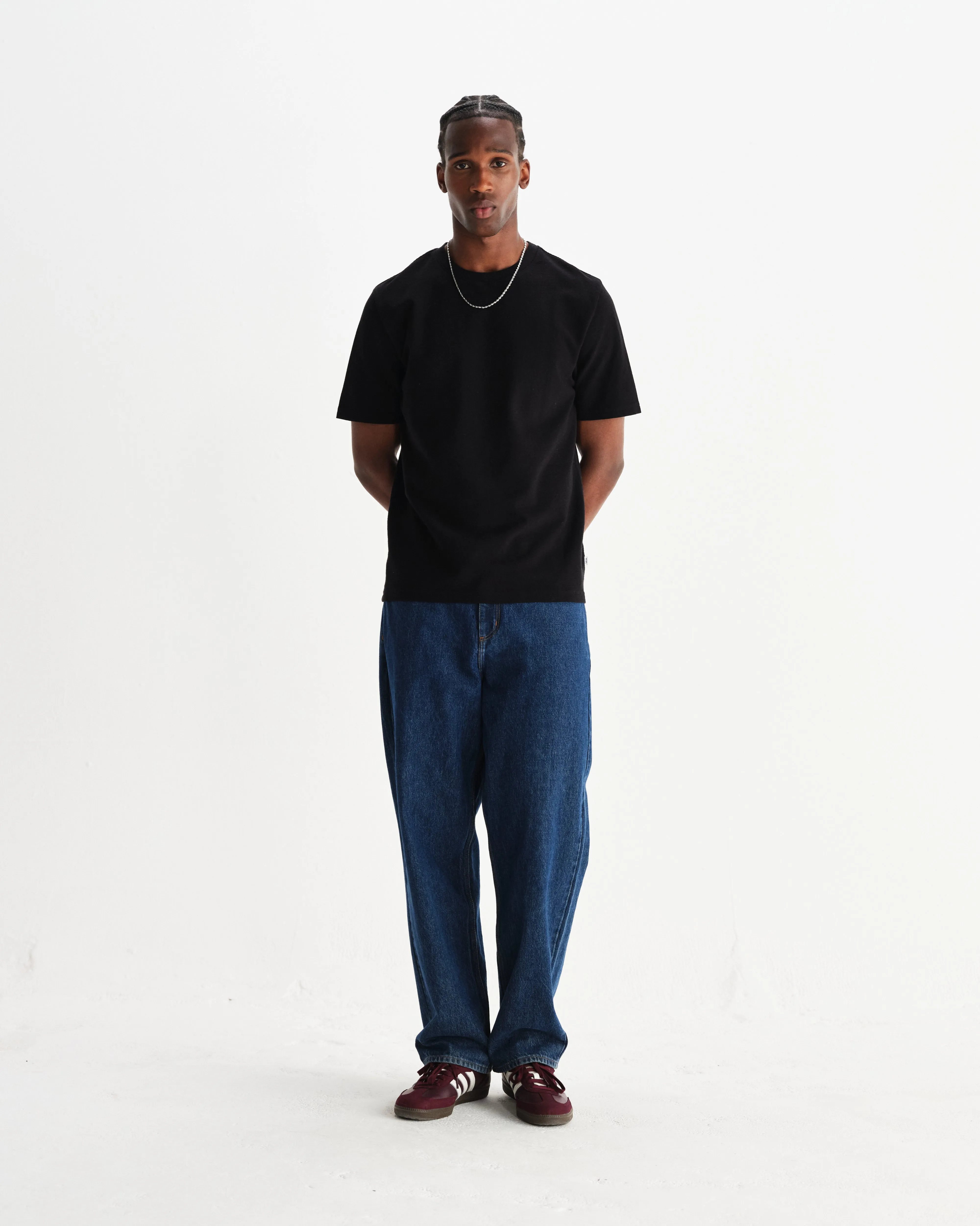 Felix - Vintage 90s Blue Wash Loose Fit Denim Jeans sold by Wax London product image thumbnail 2