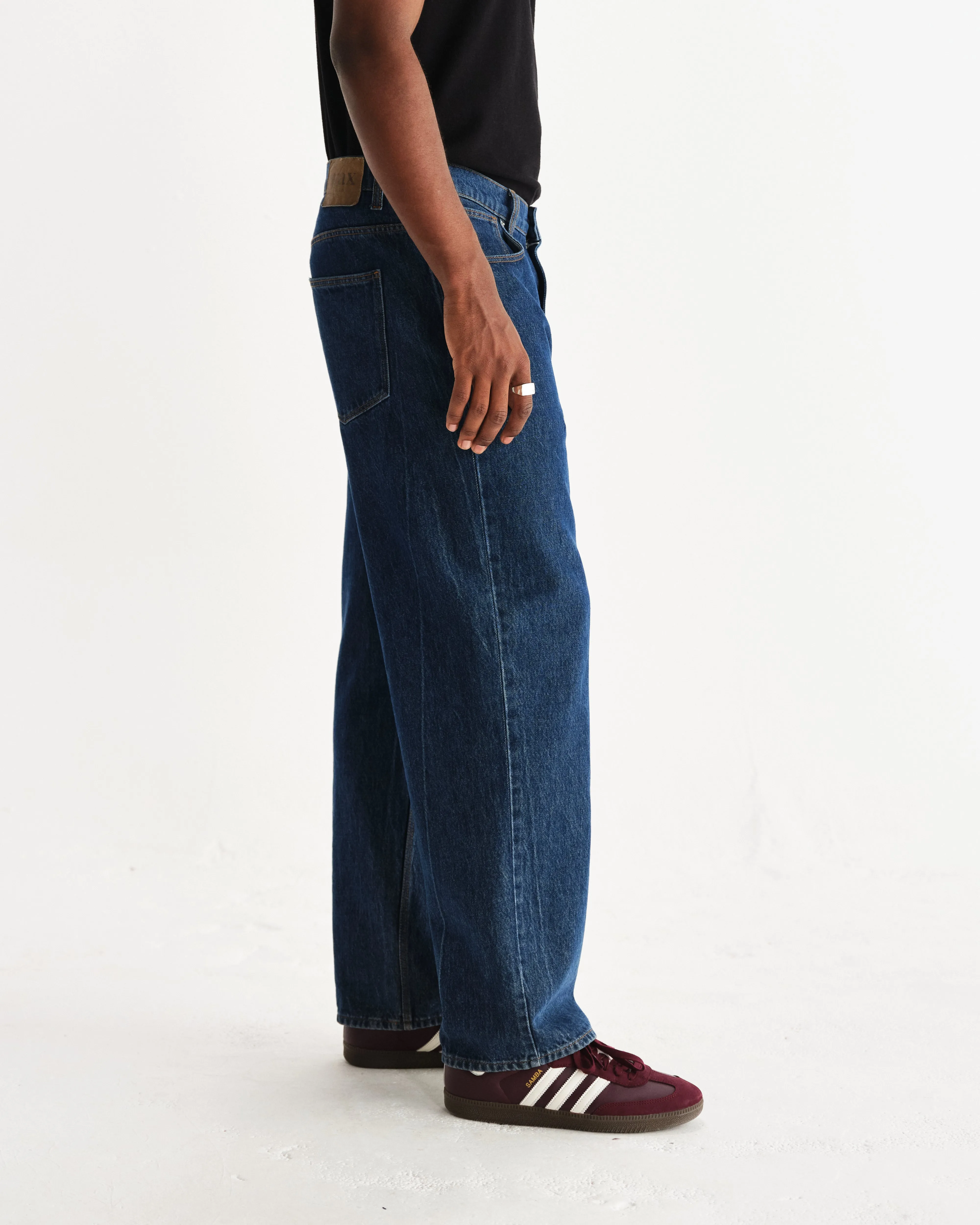 Felix - Vintage 90s Blue Wash Loose Fit Denim Jeans sold by Wax London product image thumbnail 4