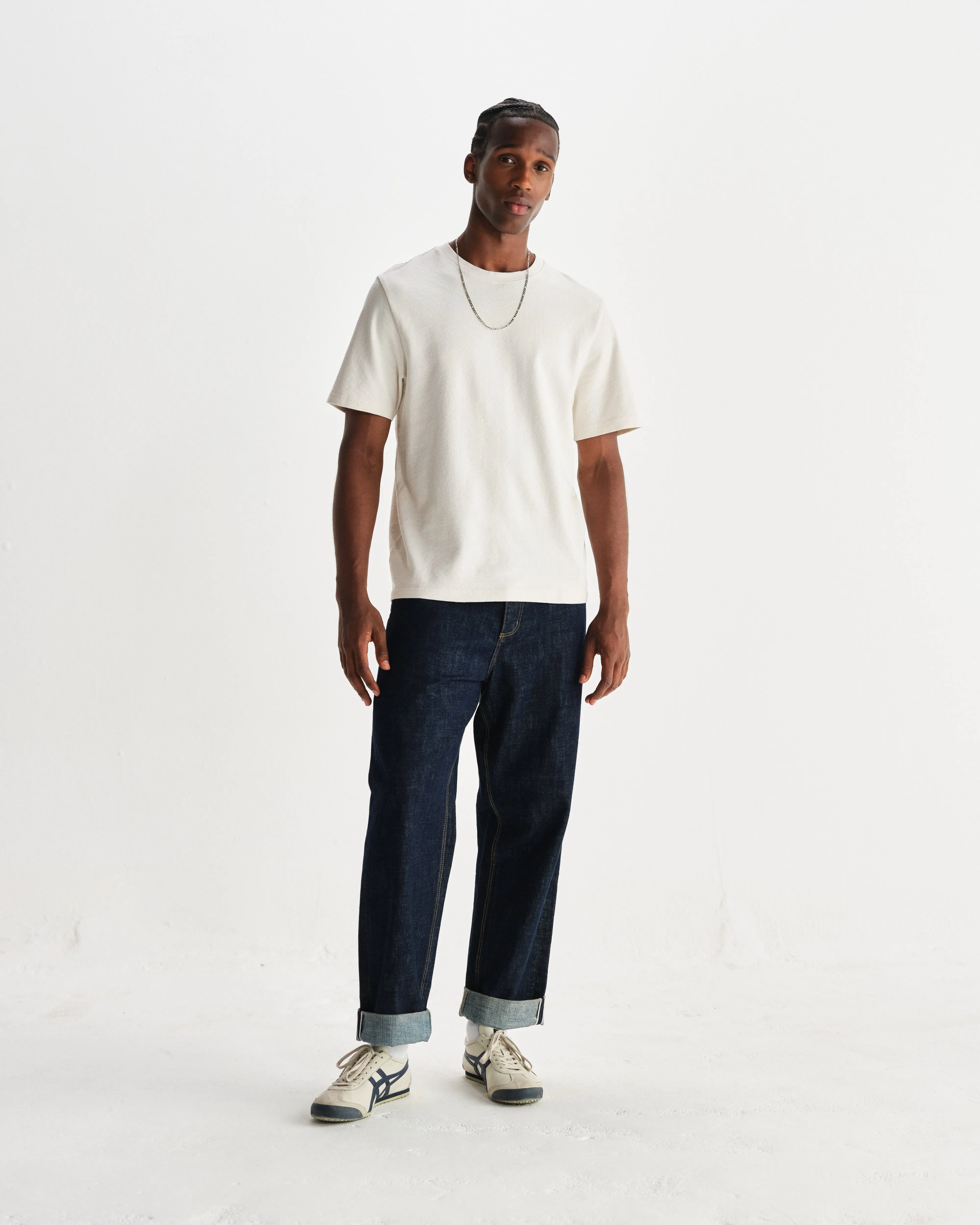 Felix - Rinse Wash Selvedge Loose Fit Denim Jeans sold by Wax London product image thumbnail 2