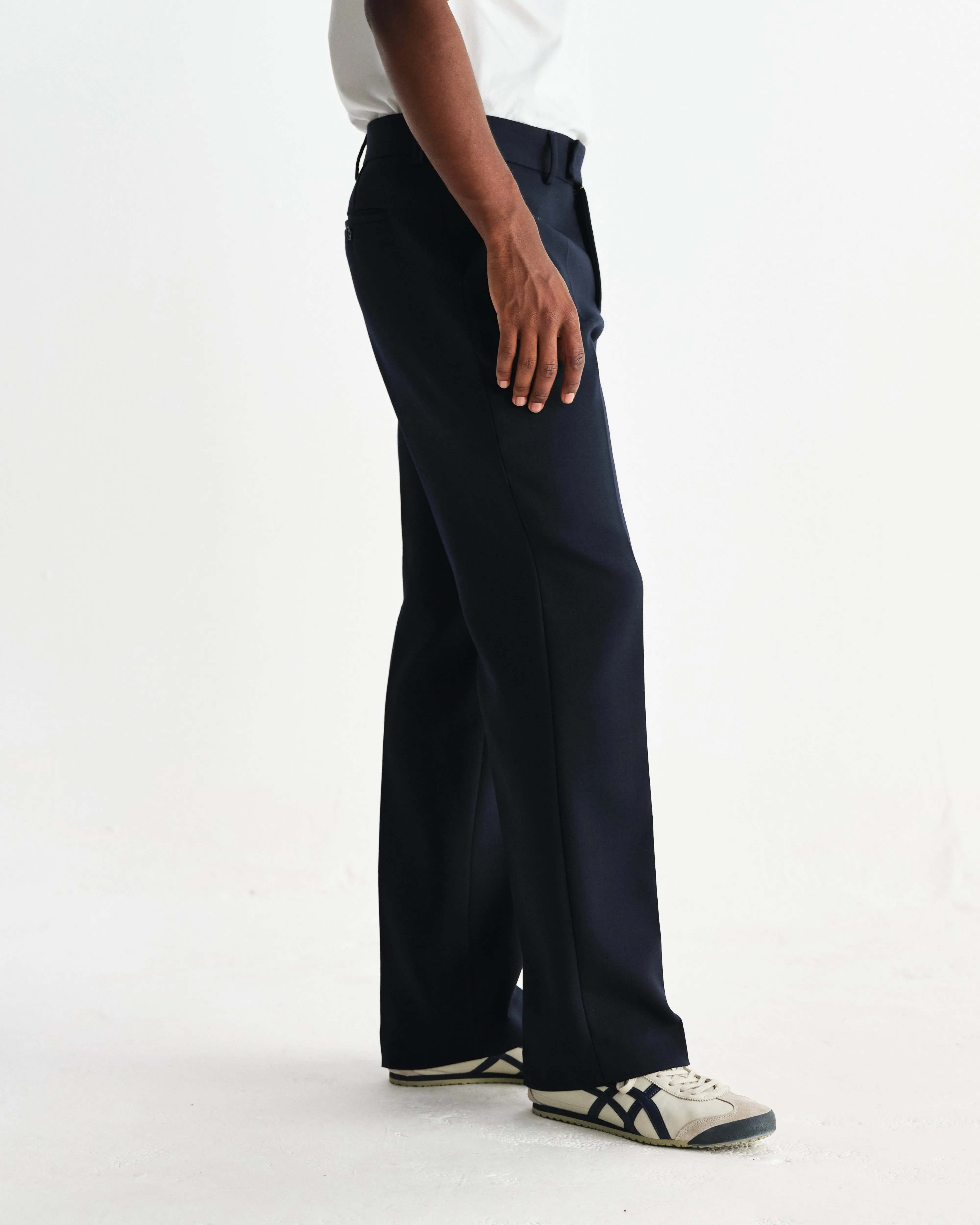 Aston - Navy Heavy Twill Trousers sold by Wax London product image thumbnail 5