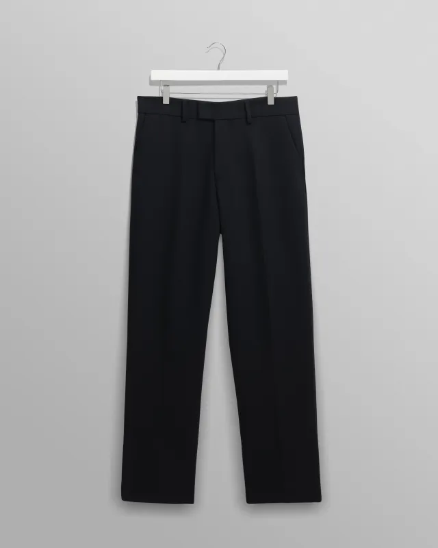 Aston - Navy Heavy Twill Trousers made by Wax London