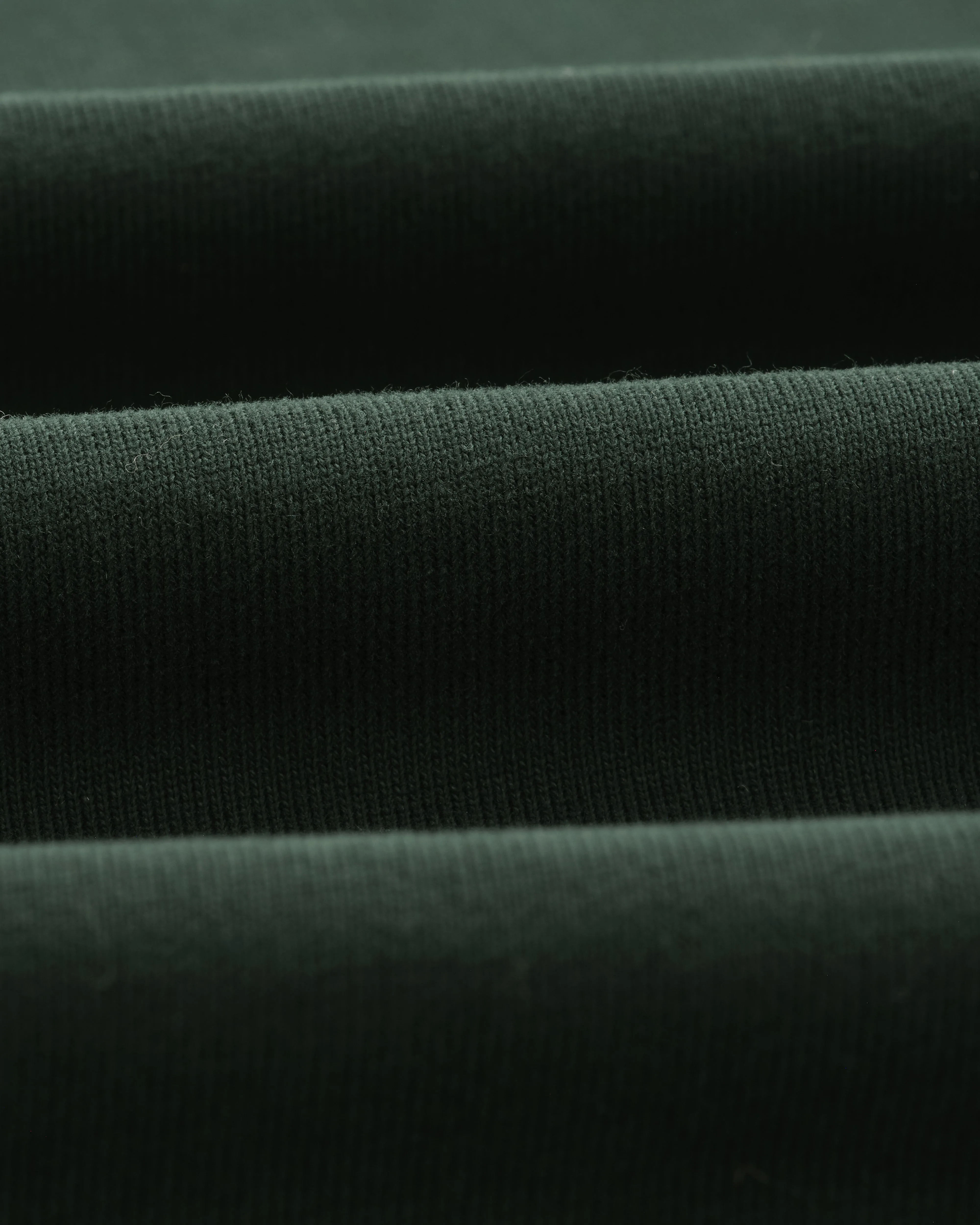 Milton - Bottle Green Stacked Text Graphic Organic Cotton T-Shirt sold by Wax London product image thumbnail 4