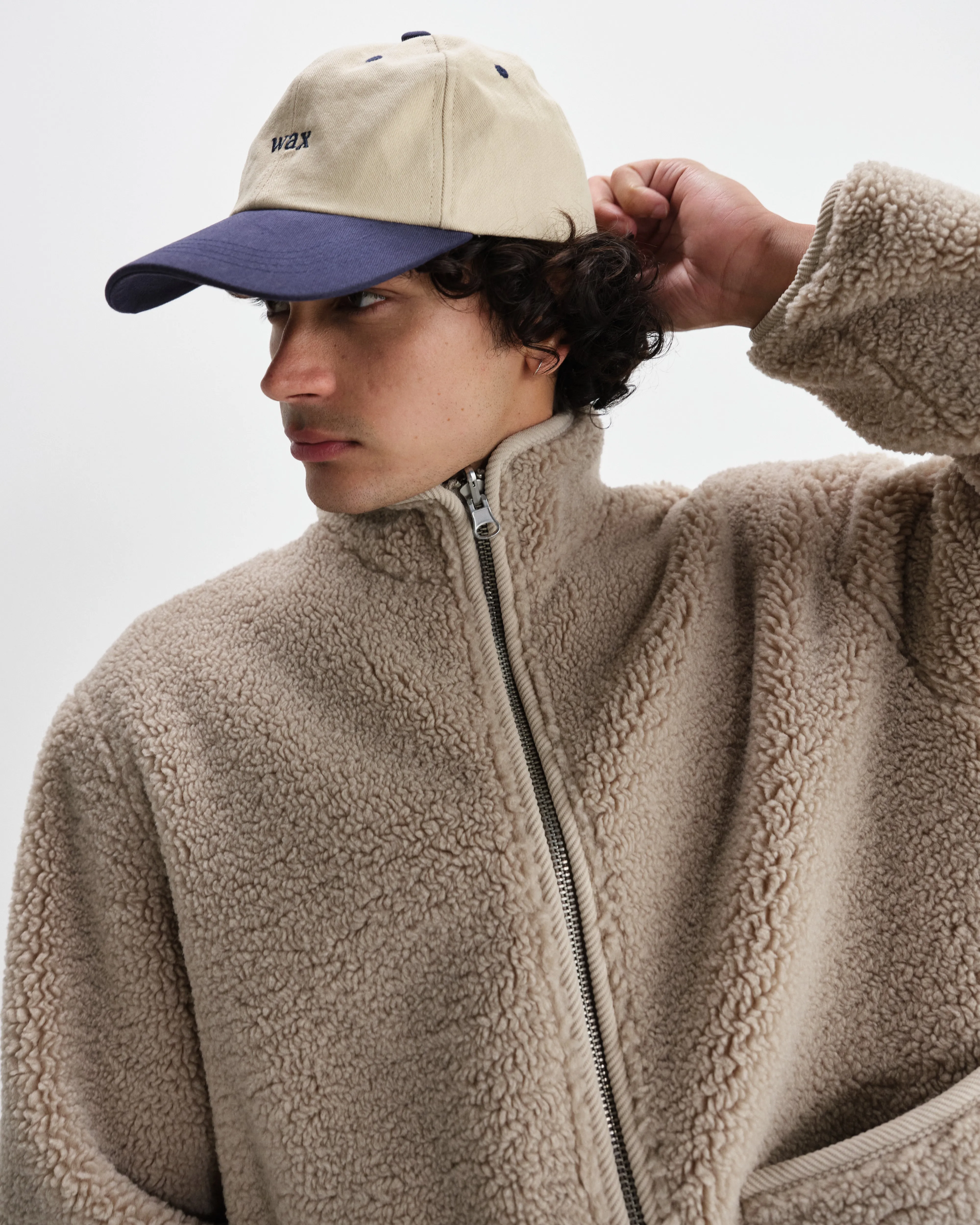 Killick - Natural Reversible Corduroy Borg Jacket sold by Wax London product image thumbnail 5
