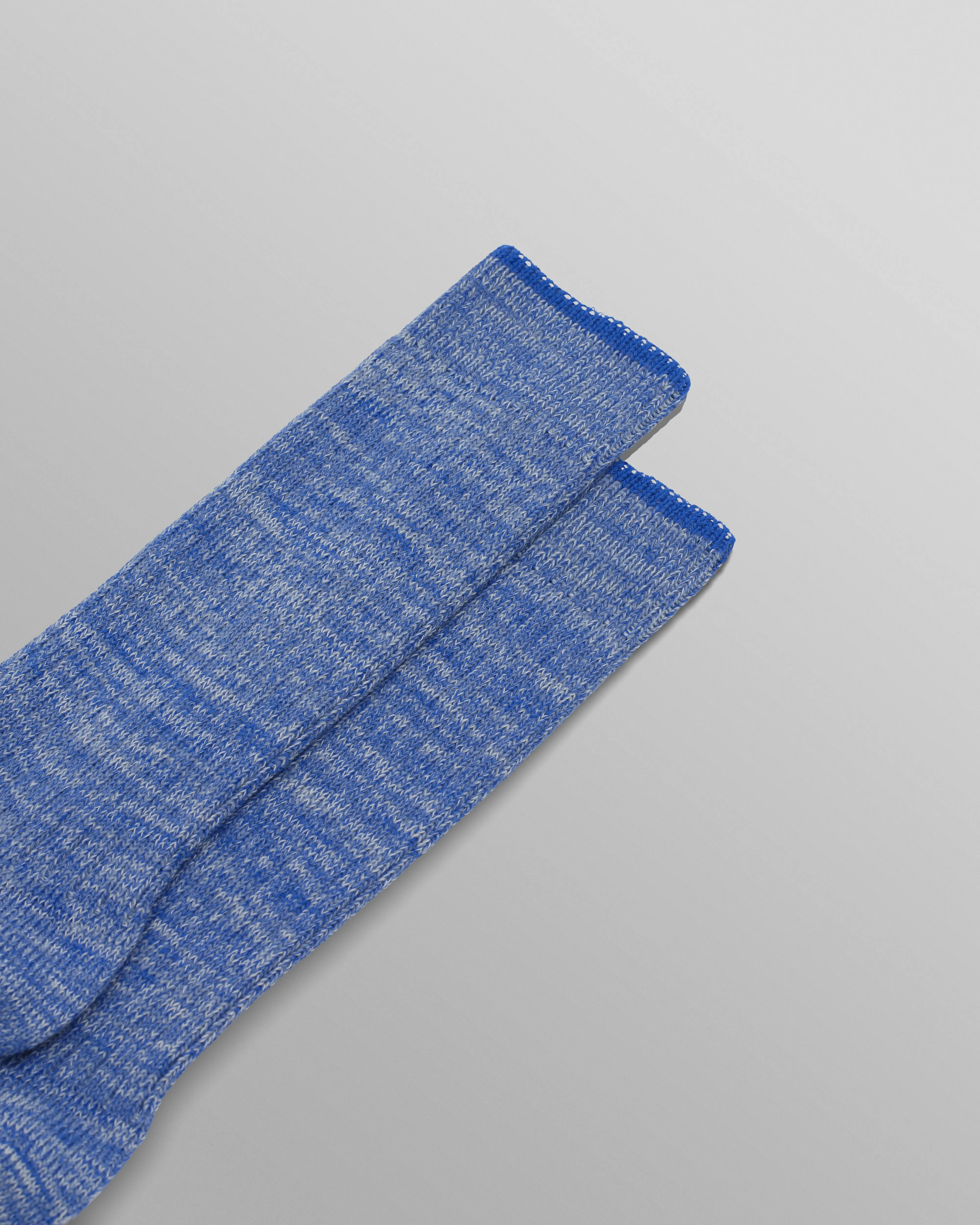 Sandwell - Blue Twisted Cotton Socks sold by Wax London product image thumbnail 2