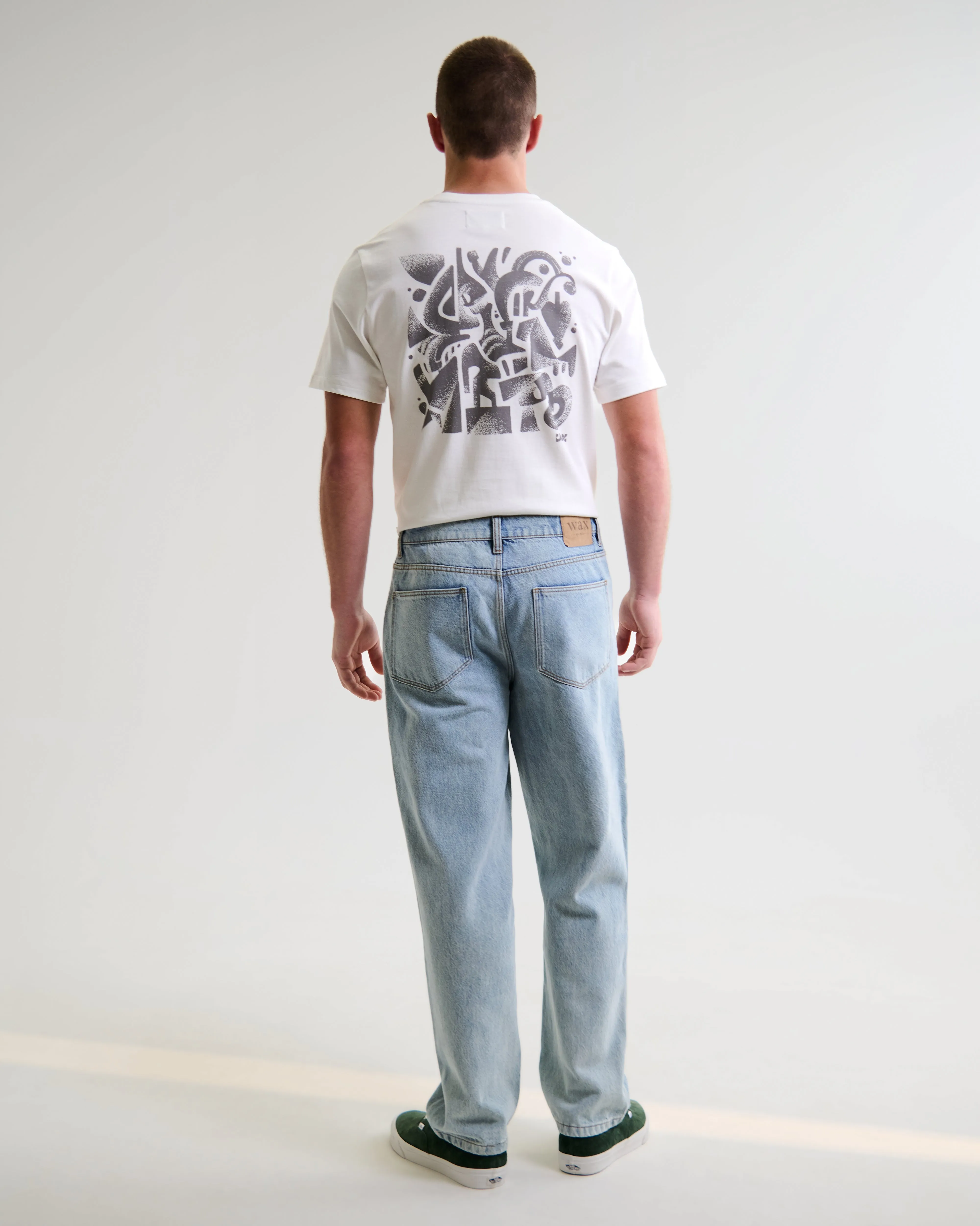RUSSELL STRAIGHT FIT JEAN VINTAGE DENIM LIGHT BLUE WASH sold by Wax London product image thumbnail 5