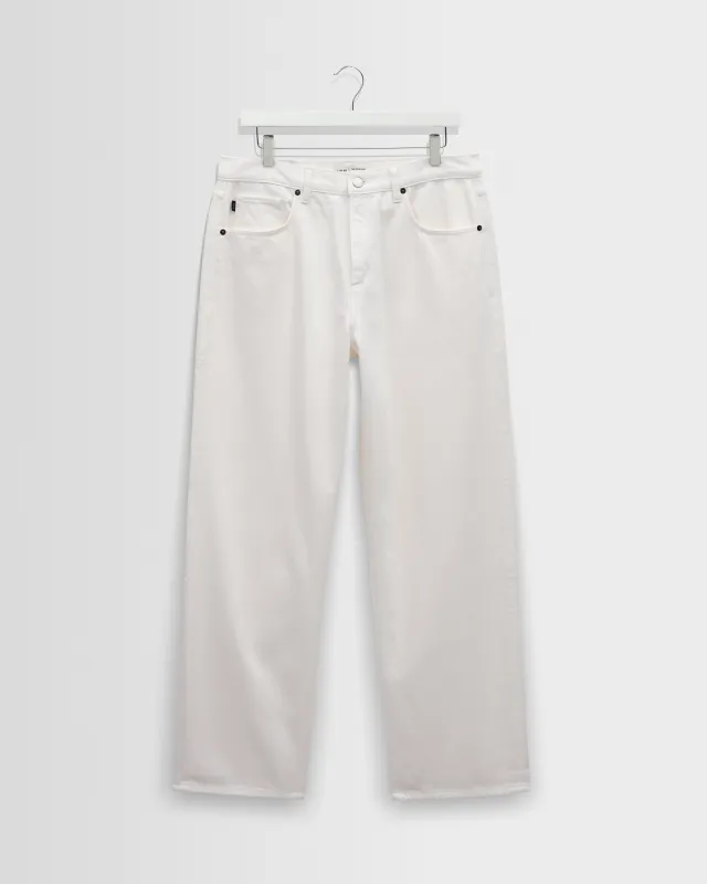 Felix - Off White Loose Fit Denim Jeans made by Wax London