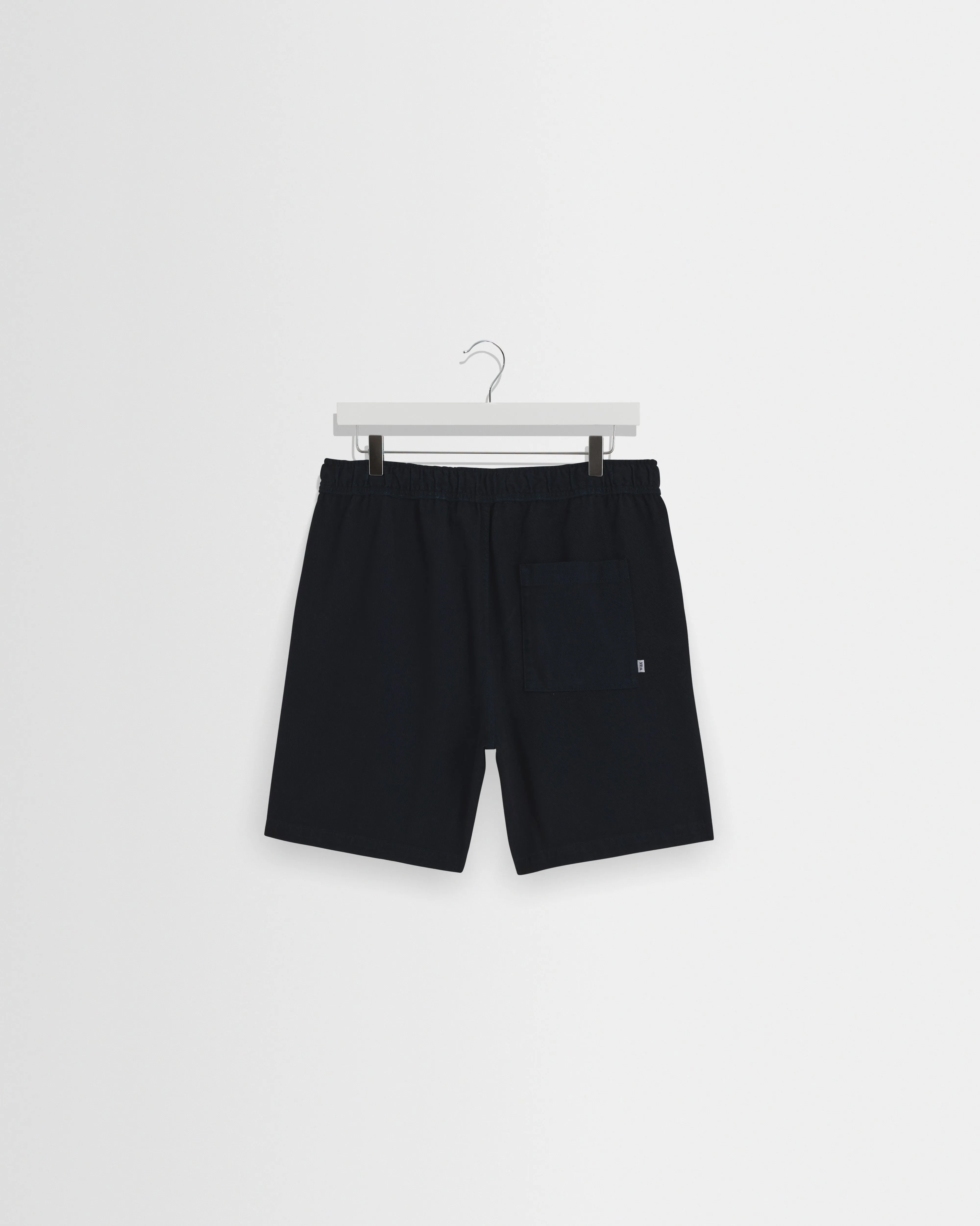 Kurt - Navy Organic Cotton Twill Shorts sold by Wax London product image thumbnail 3