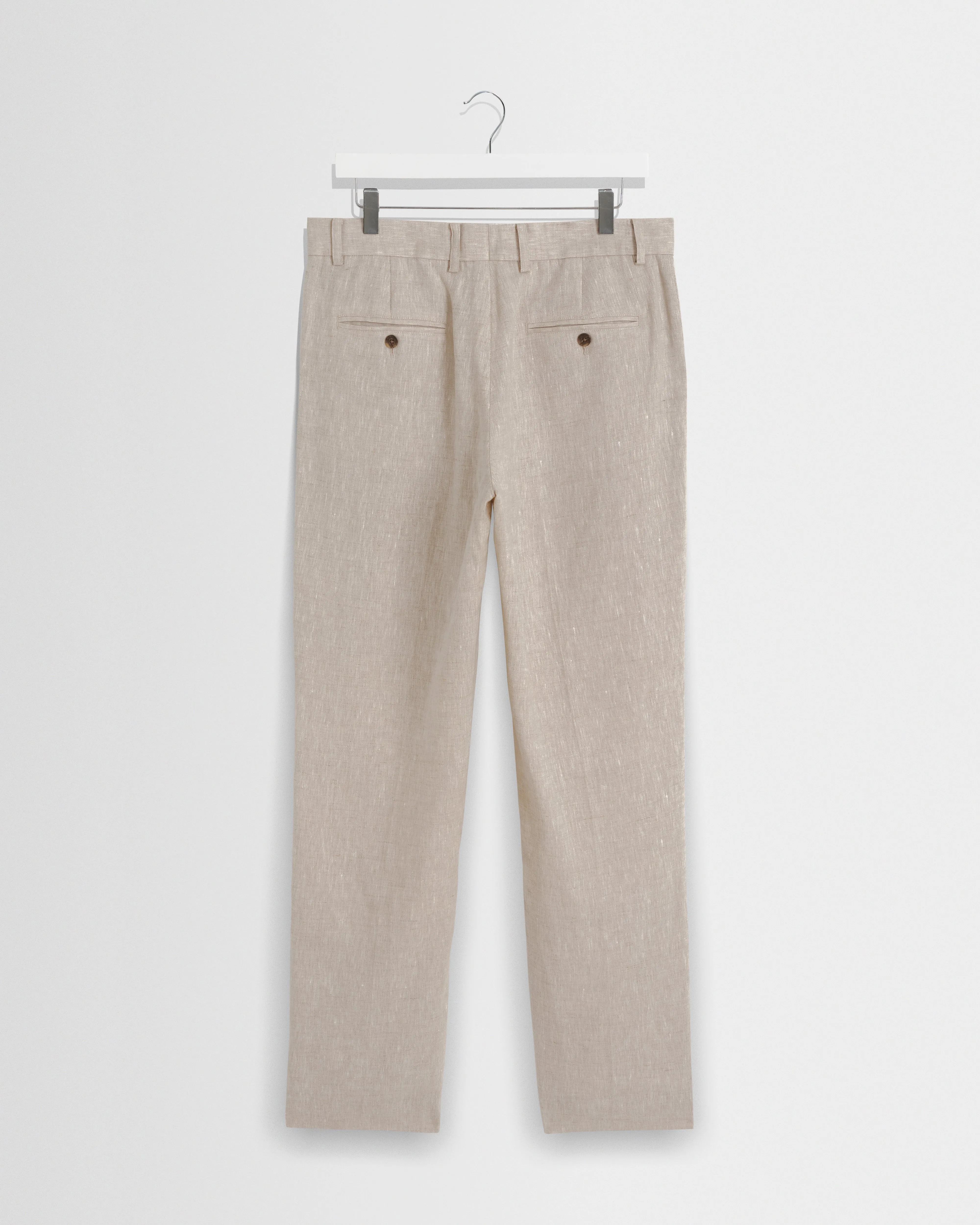 Alp - Natural Linen Trousers sold by Wax London product image thumbnail 3