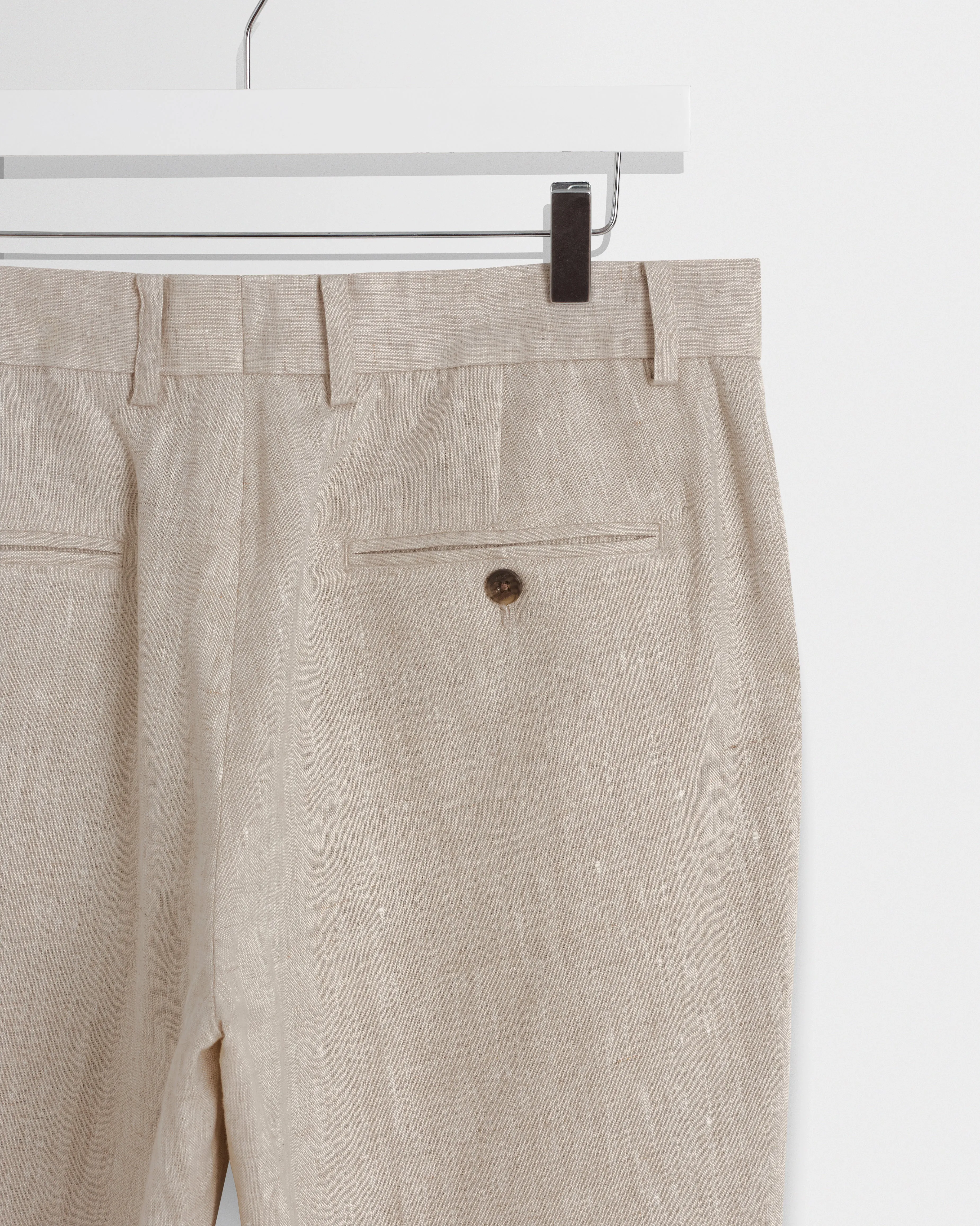 Alp - Natural Linen Trousers sold by Wax London product image thumbnail 4