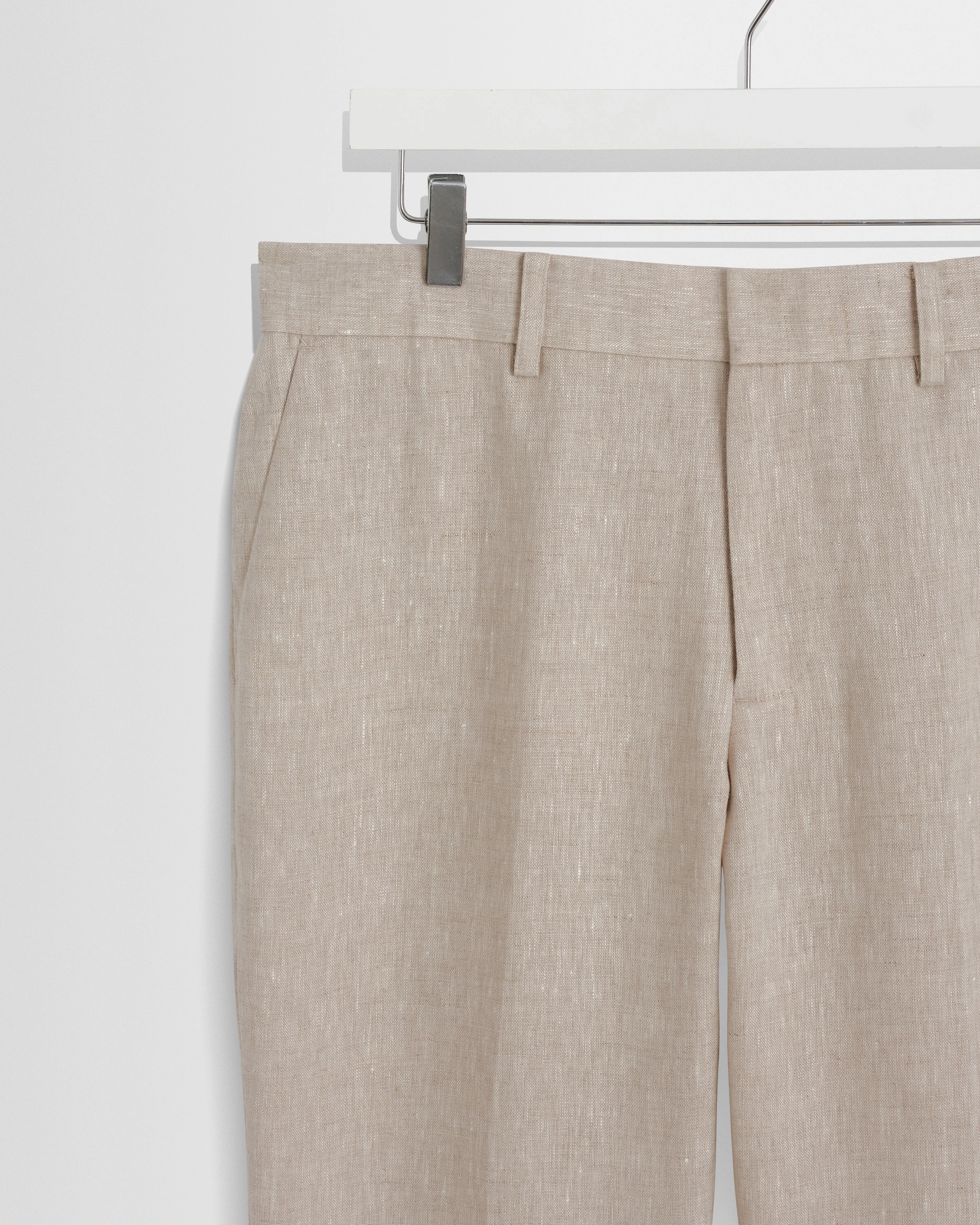 Alp - Natural Linen Trousers sold by Wax London product image thumbnail 2