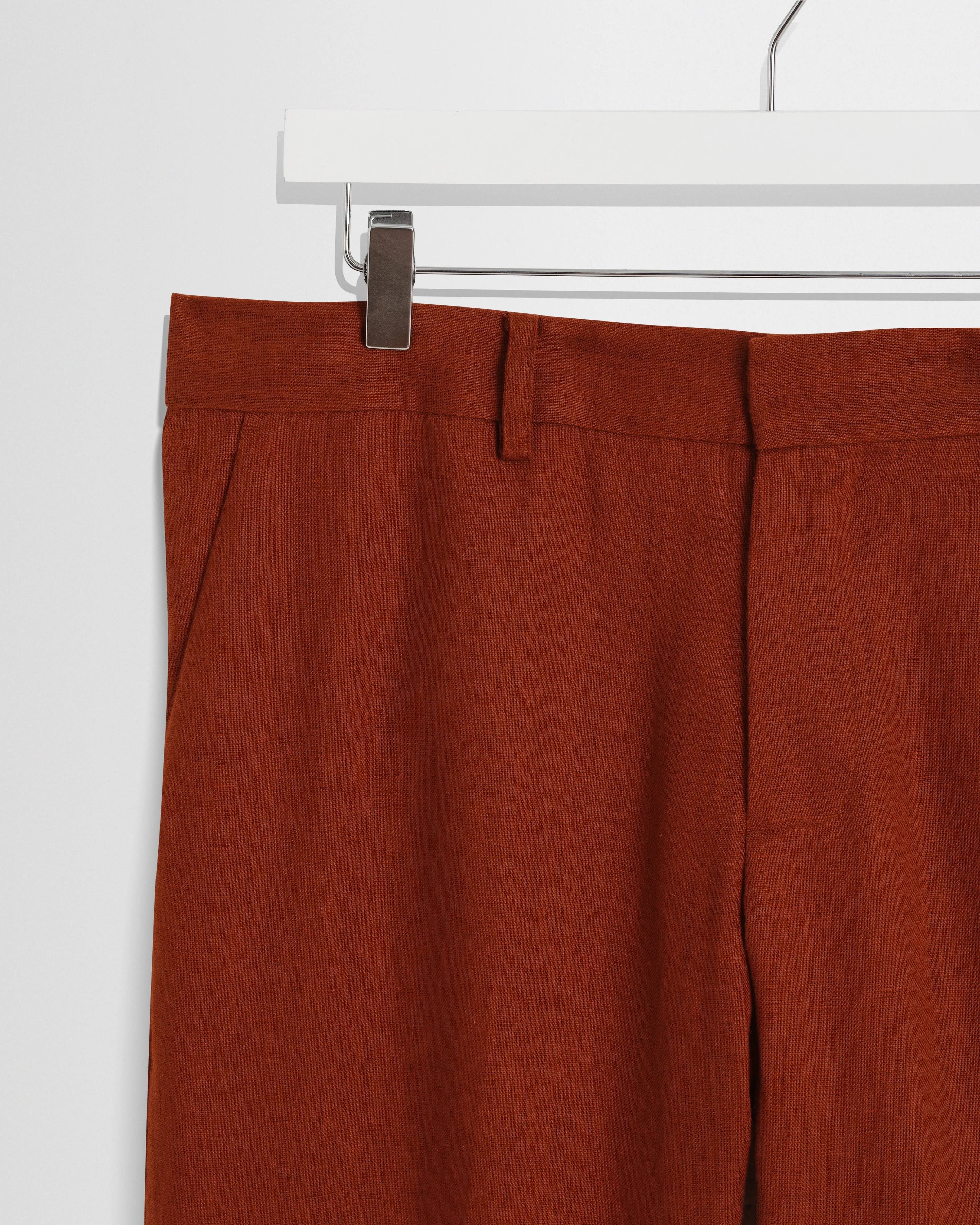Alp - Rust Linen Trousers sold by Wax London product image thumbnail 2