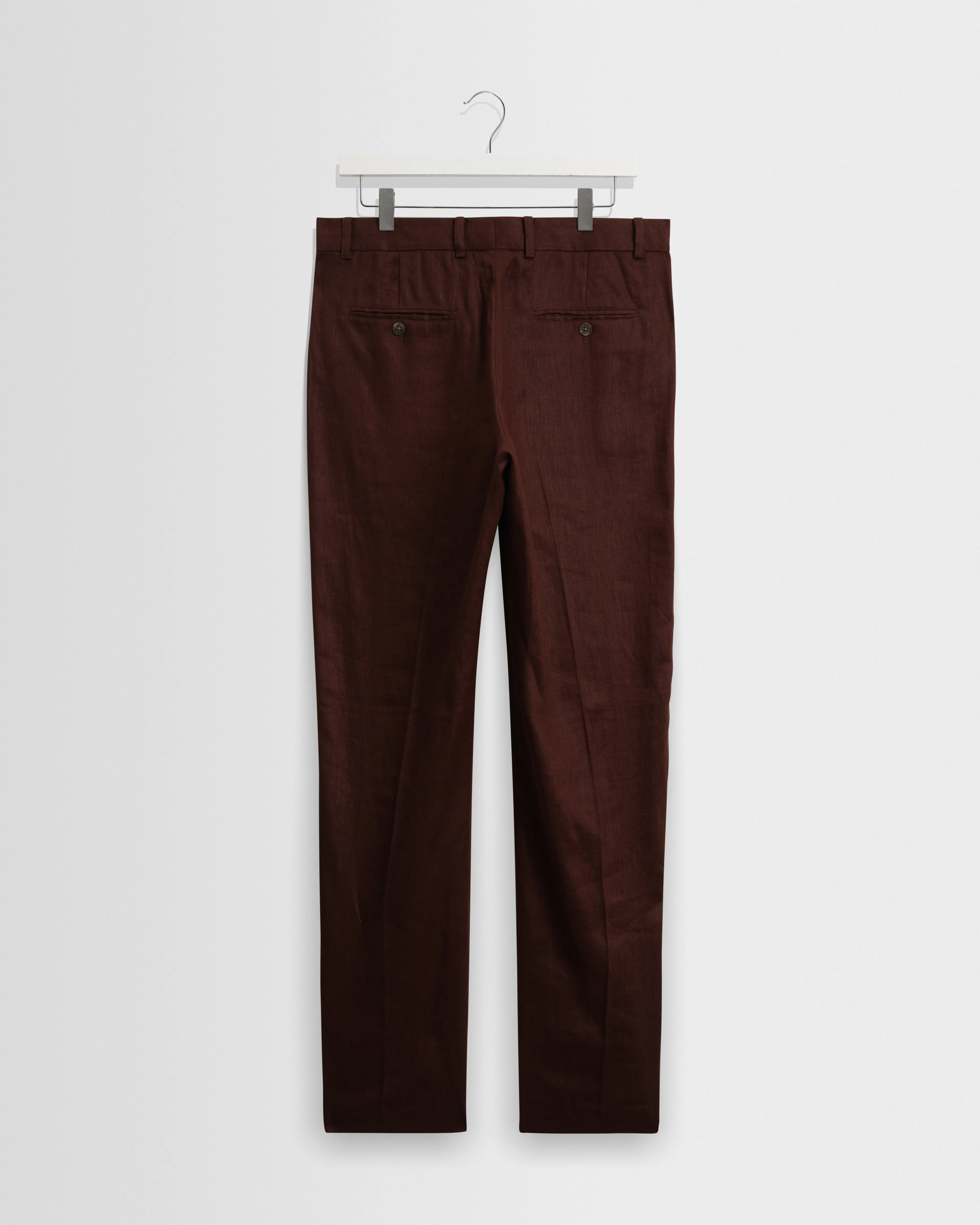 Alp - Merlot Linen Trousers sold by Wax London product image thumbnail 3
