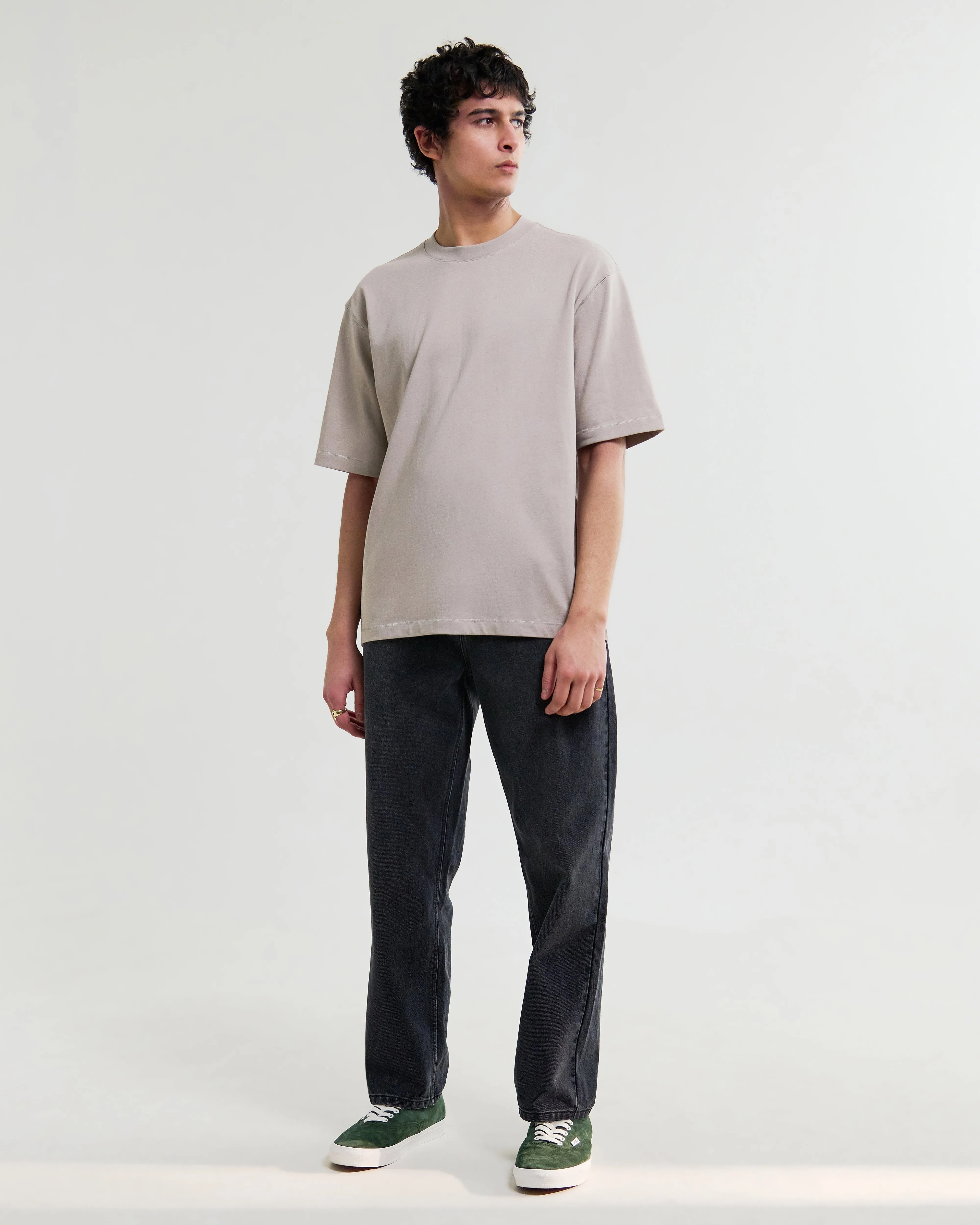 Milton - Clay Organic Compact Cotton T-Shirt sold by Wax London product image thumbnail 3