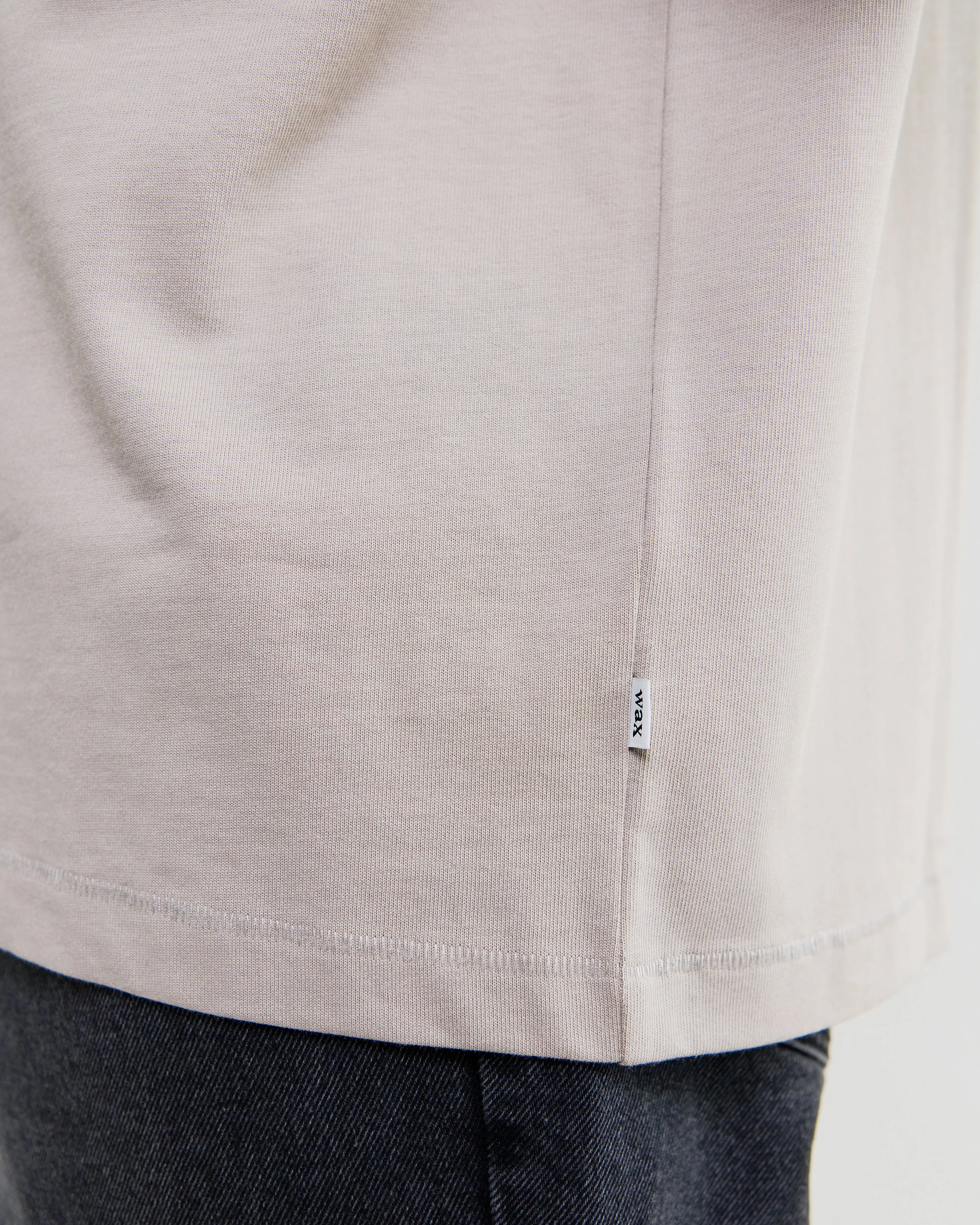 Milton - Clay Organic Compact Cotton T-Shirt sold by Wax London product image thumbnail 4