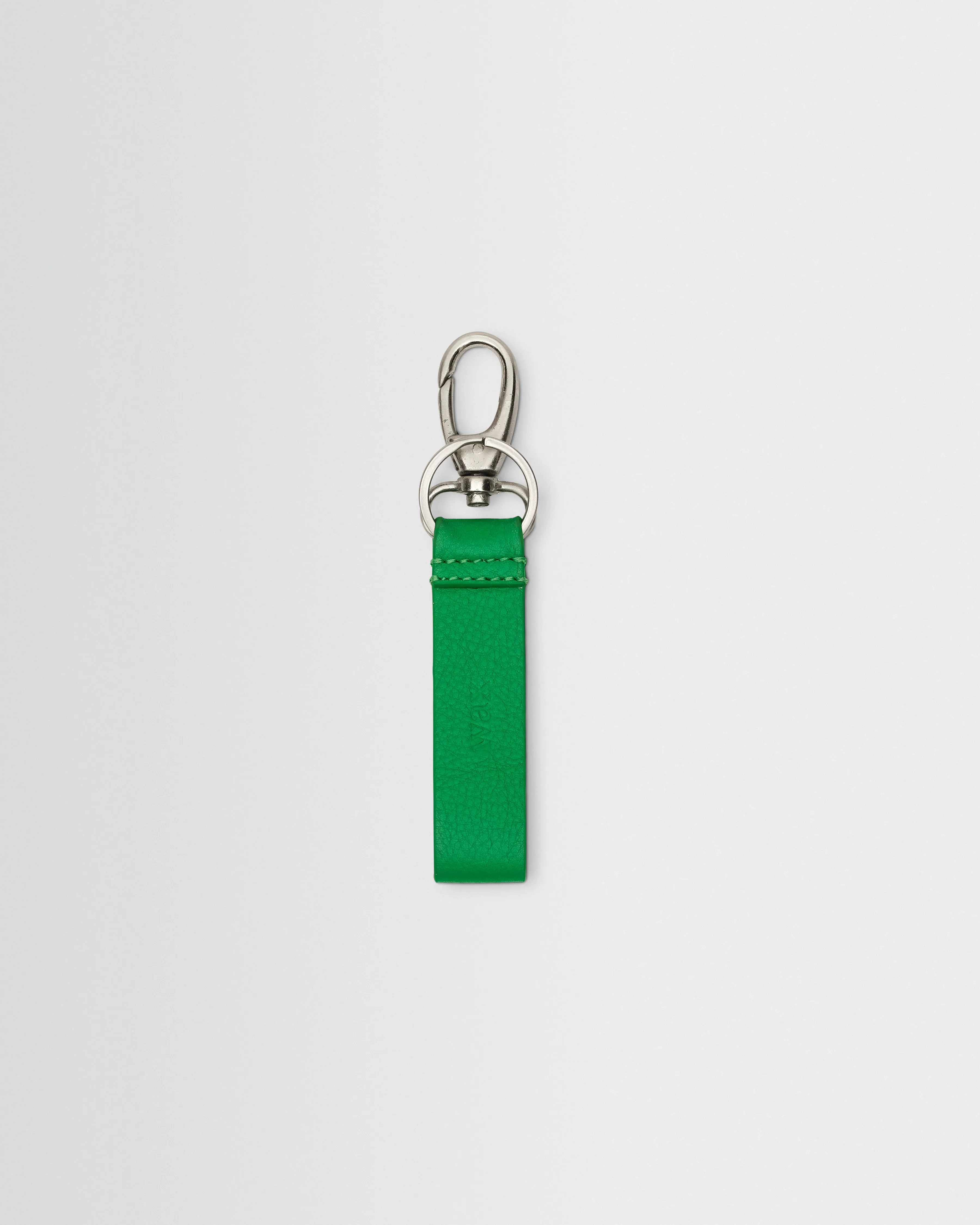 Boston - Bright Green Grain Leather Keyring sold by Wax London product image thumbnail 4