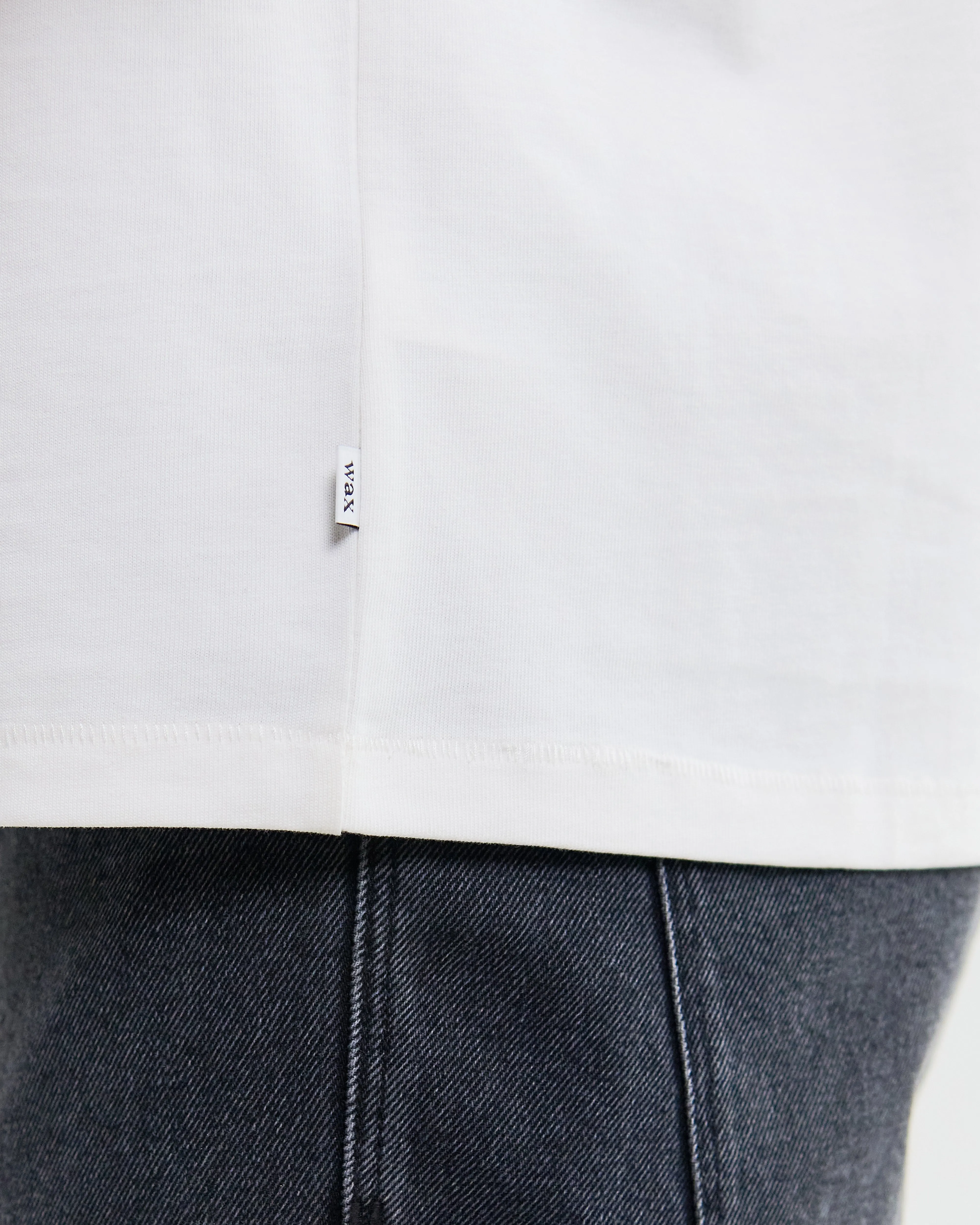 Mark - Off White Compact Cotton T-Shirt sold by Wax London product image thumbnail 4