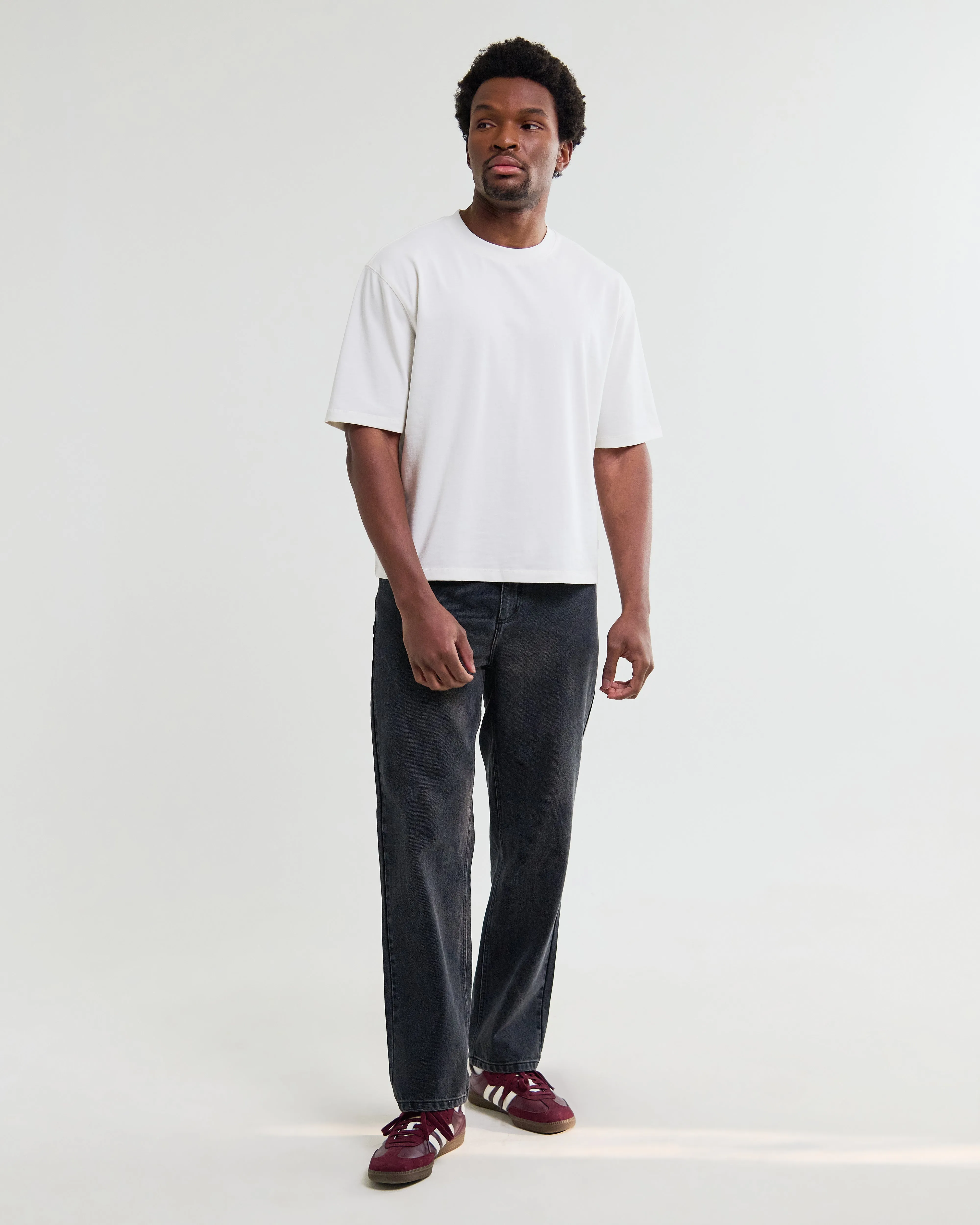 Mark - Off White Compact Cotton T-Shirt sold by Wax London product image thumbnail 3