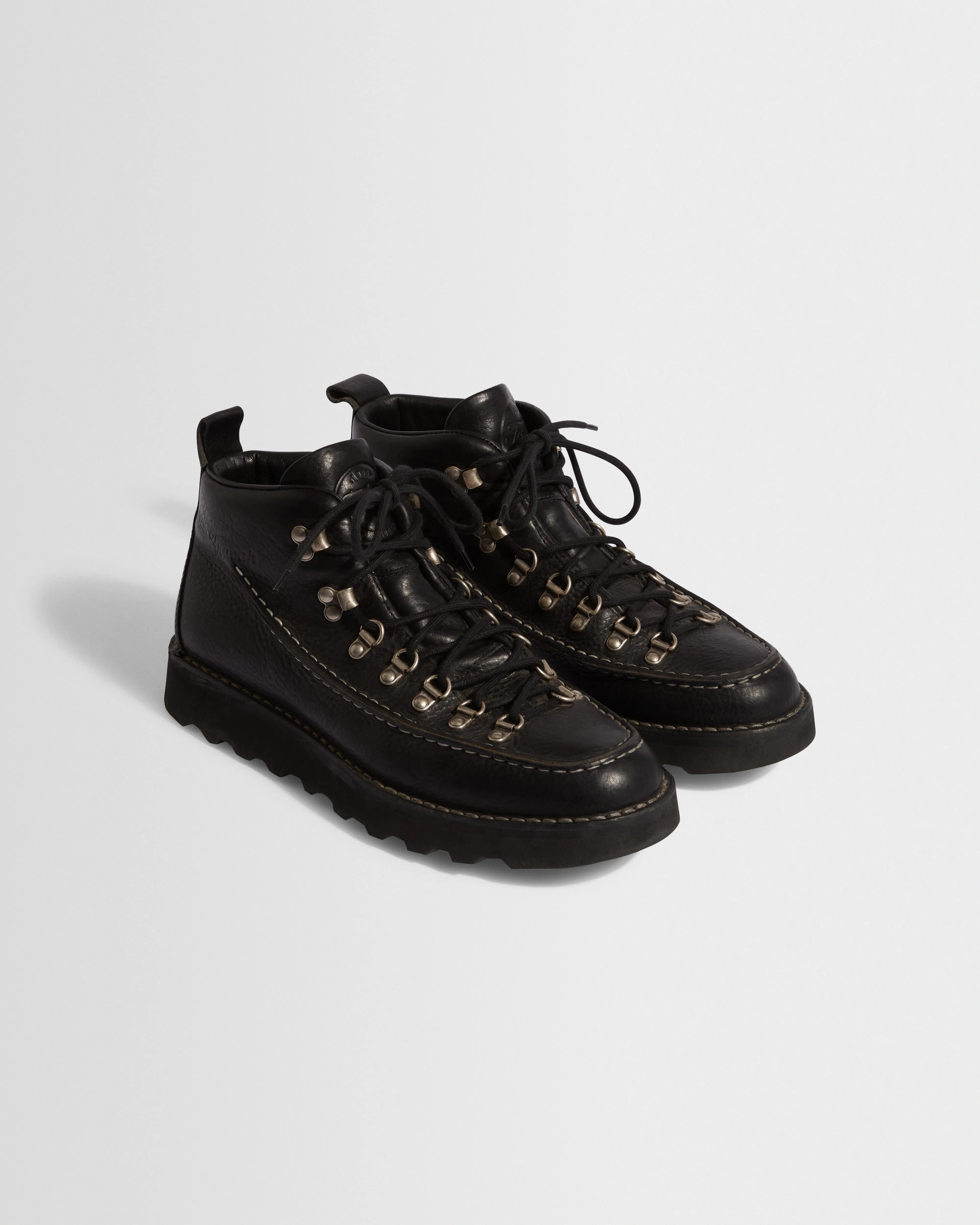 Fracap - Black Calf Leather M60 Boots sold by Wax London product image thumbnail 4