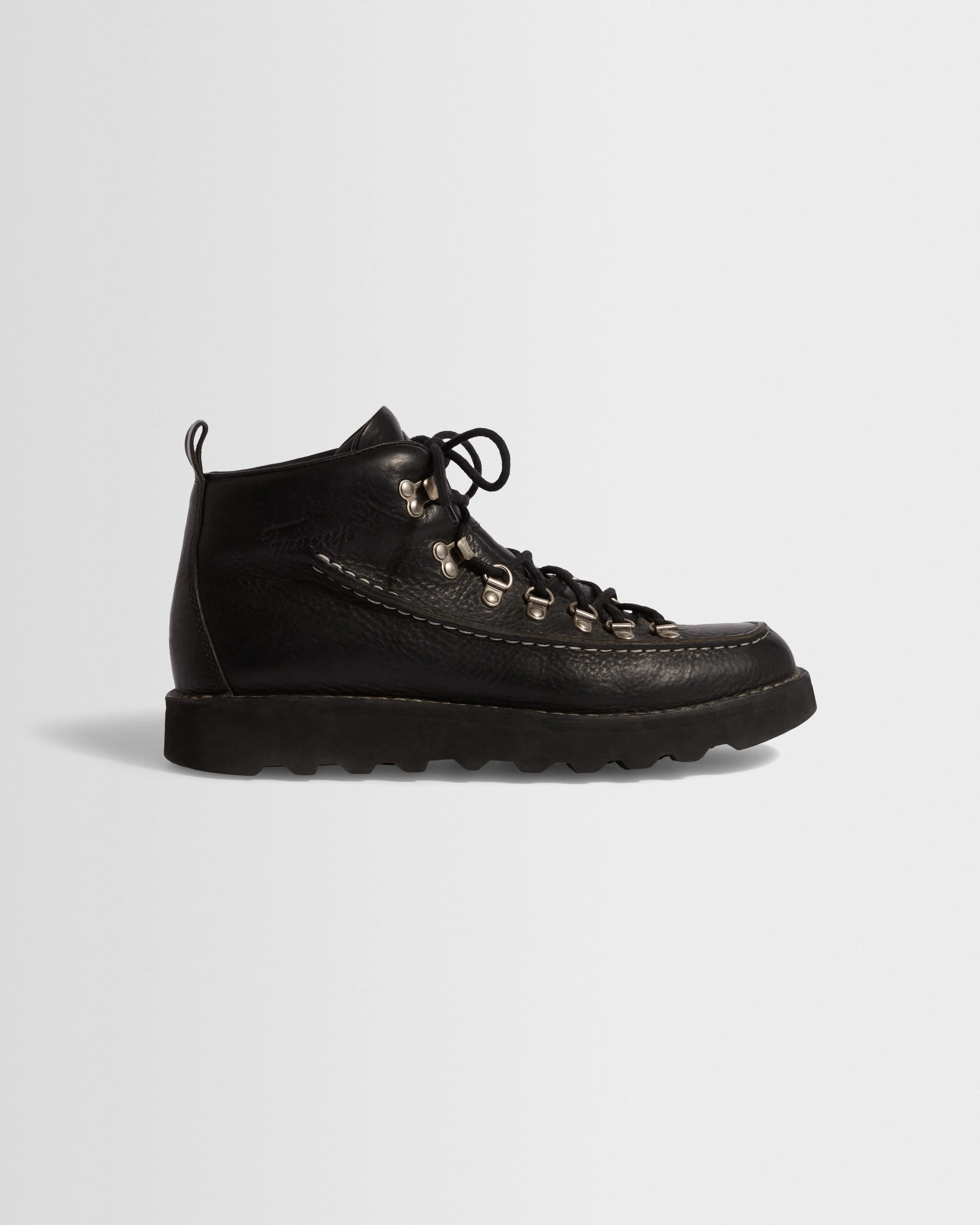 Fracap - Black Calf Leather M60 Boots sold by Wax London