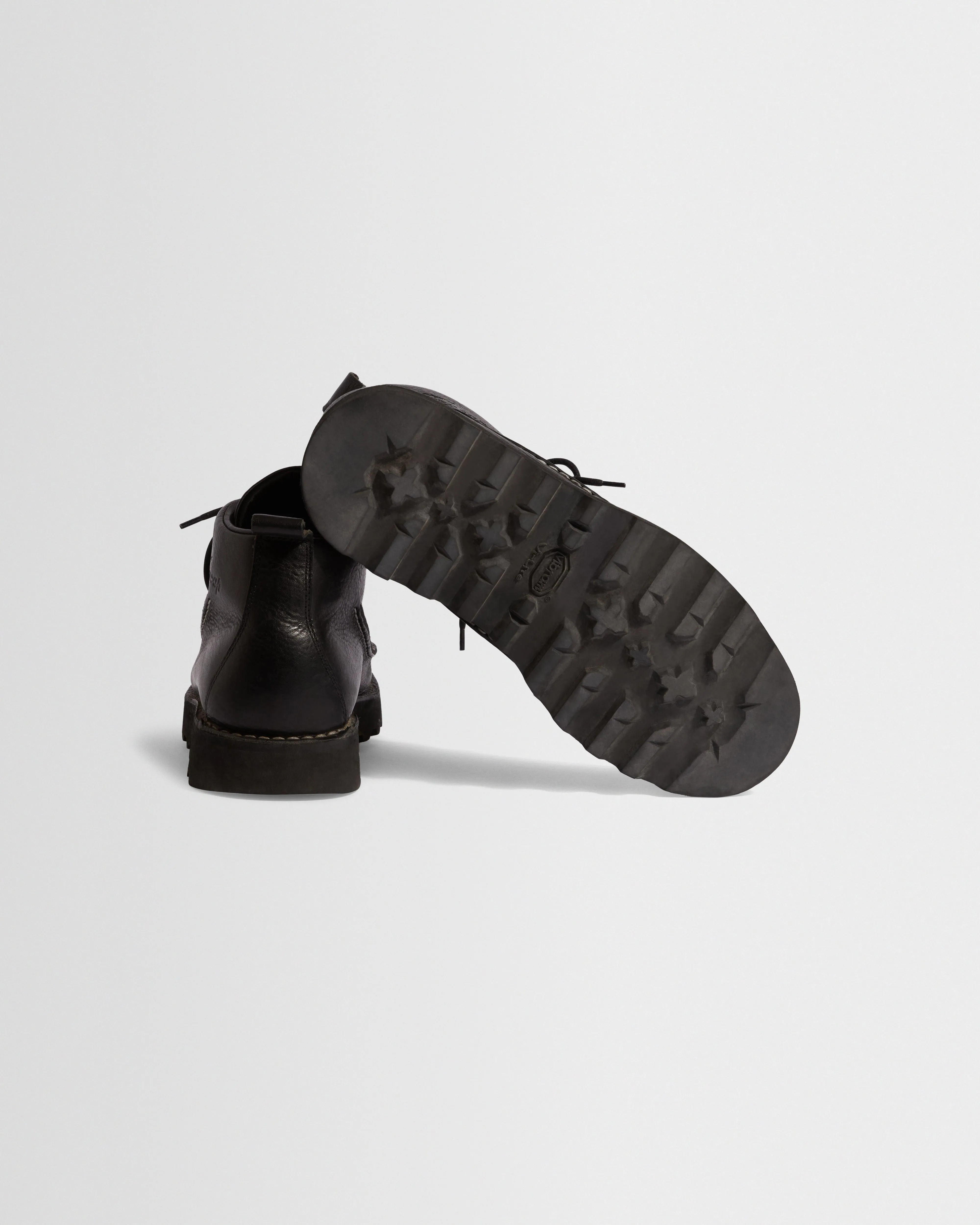 Fracap - Black Calf Leather M60 Boots sold by Wax London product image thumbnail 3