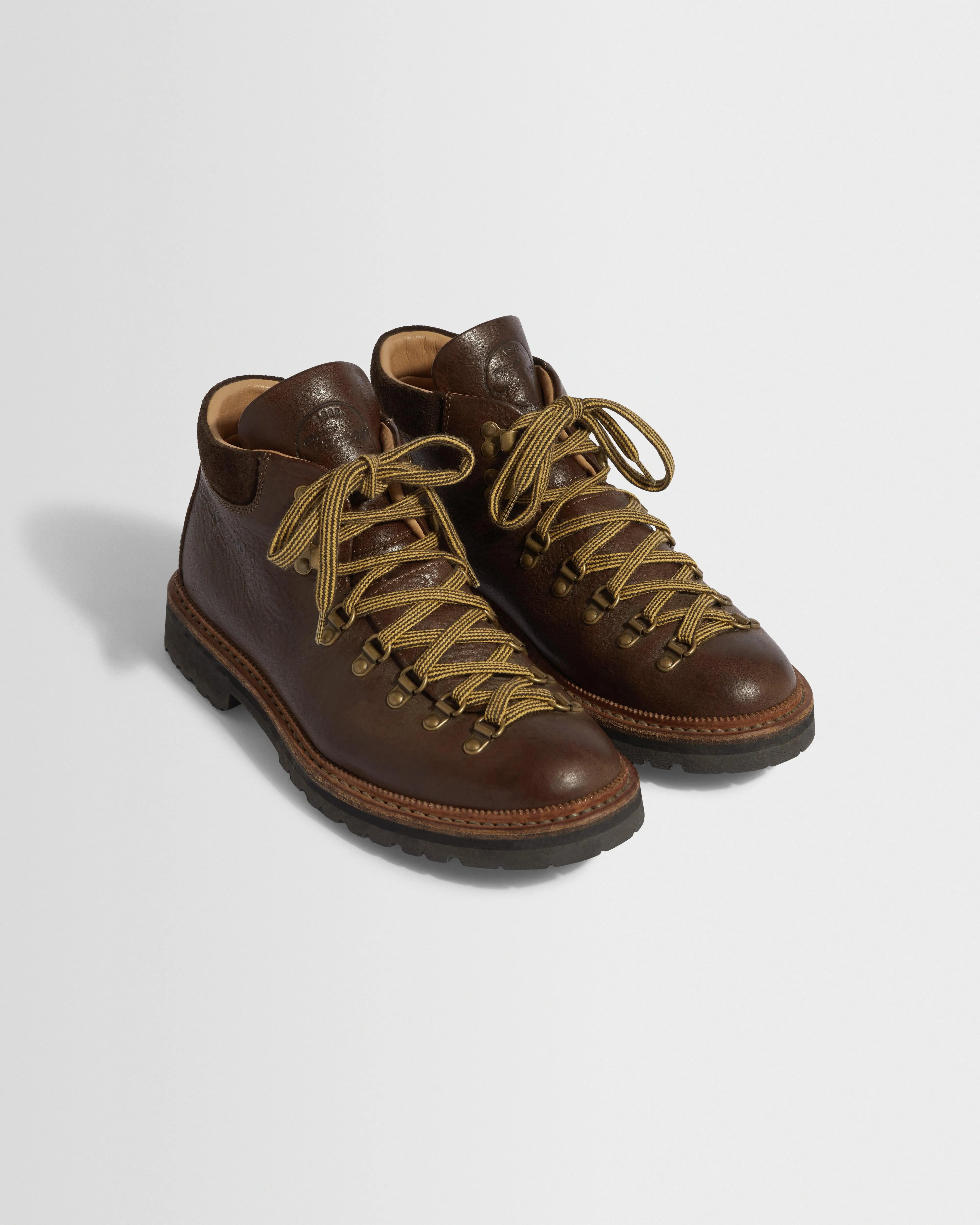 Fracap - Brown Pebbled Calf Leather M128 Boots sold by Wax London product image thumbnail 4