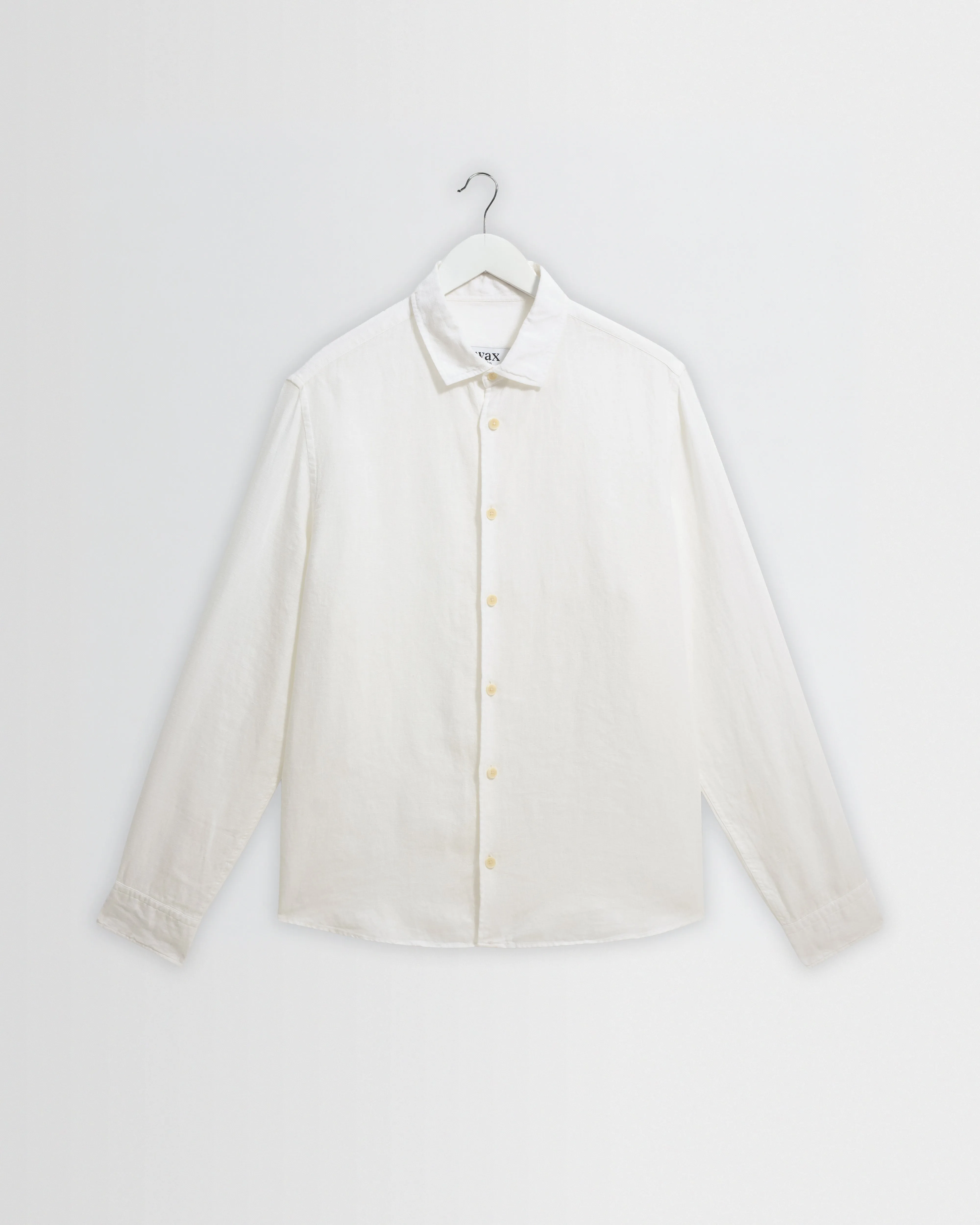 Dartford - White Washed Linen Shirt sold by Wax London