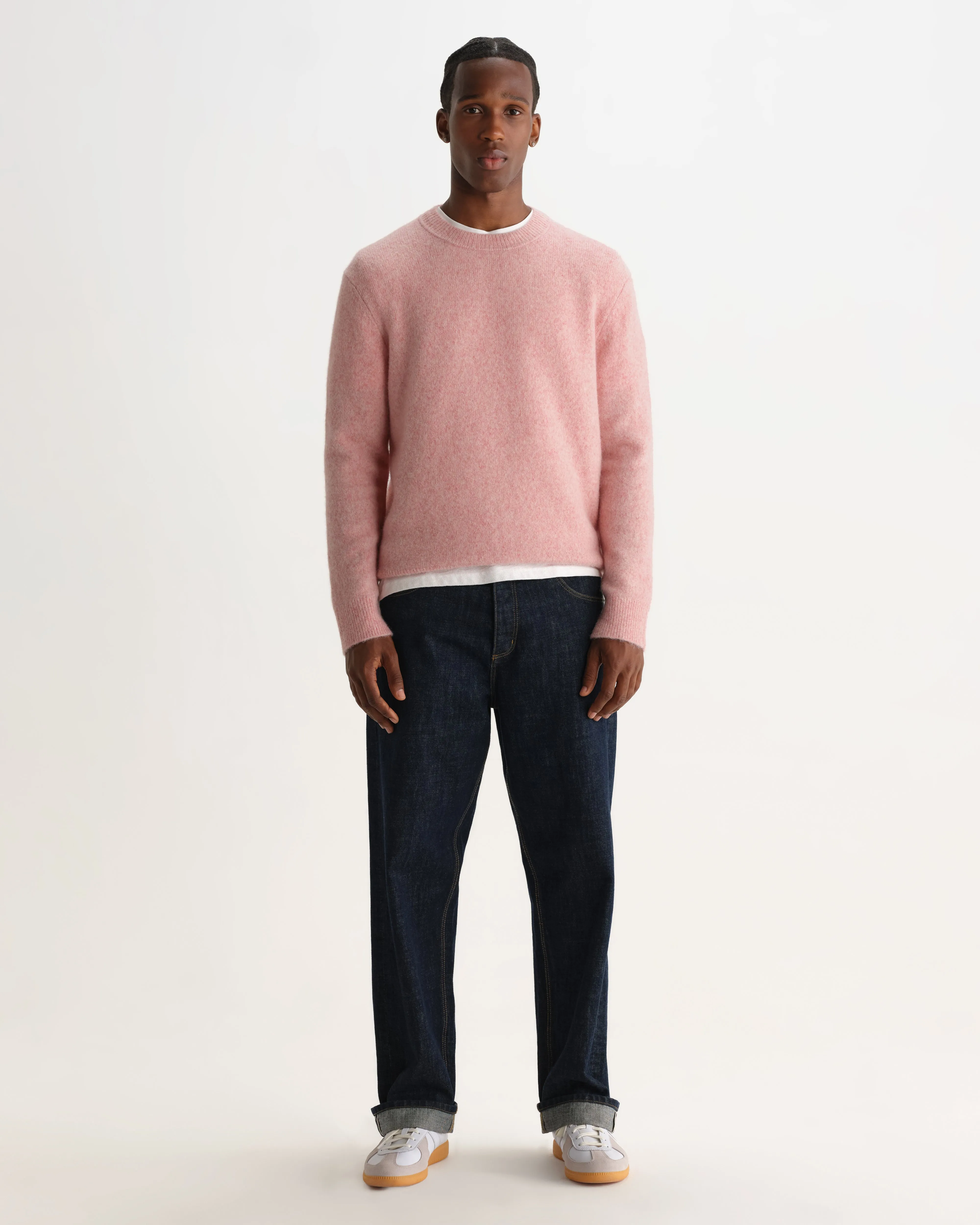 WILDE CREW FLUFFY WOOL BLEND PALE PINK sold by Wax London product image thumbnail 3
