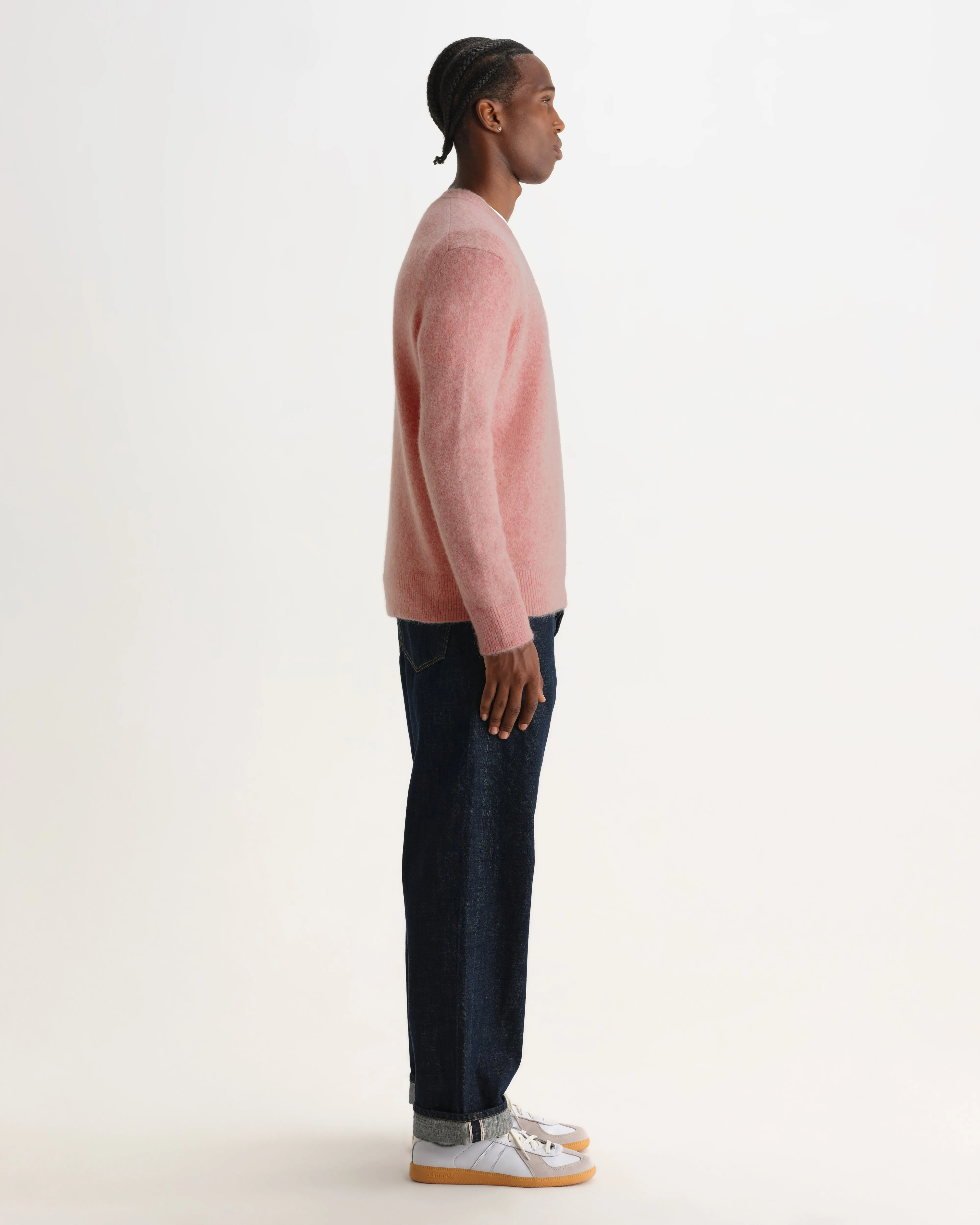 WILDE CREW FLUFFY WOOL BLEND PALE PINK sold by Wax London product image thumbnail 4