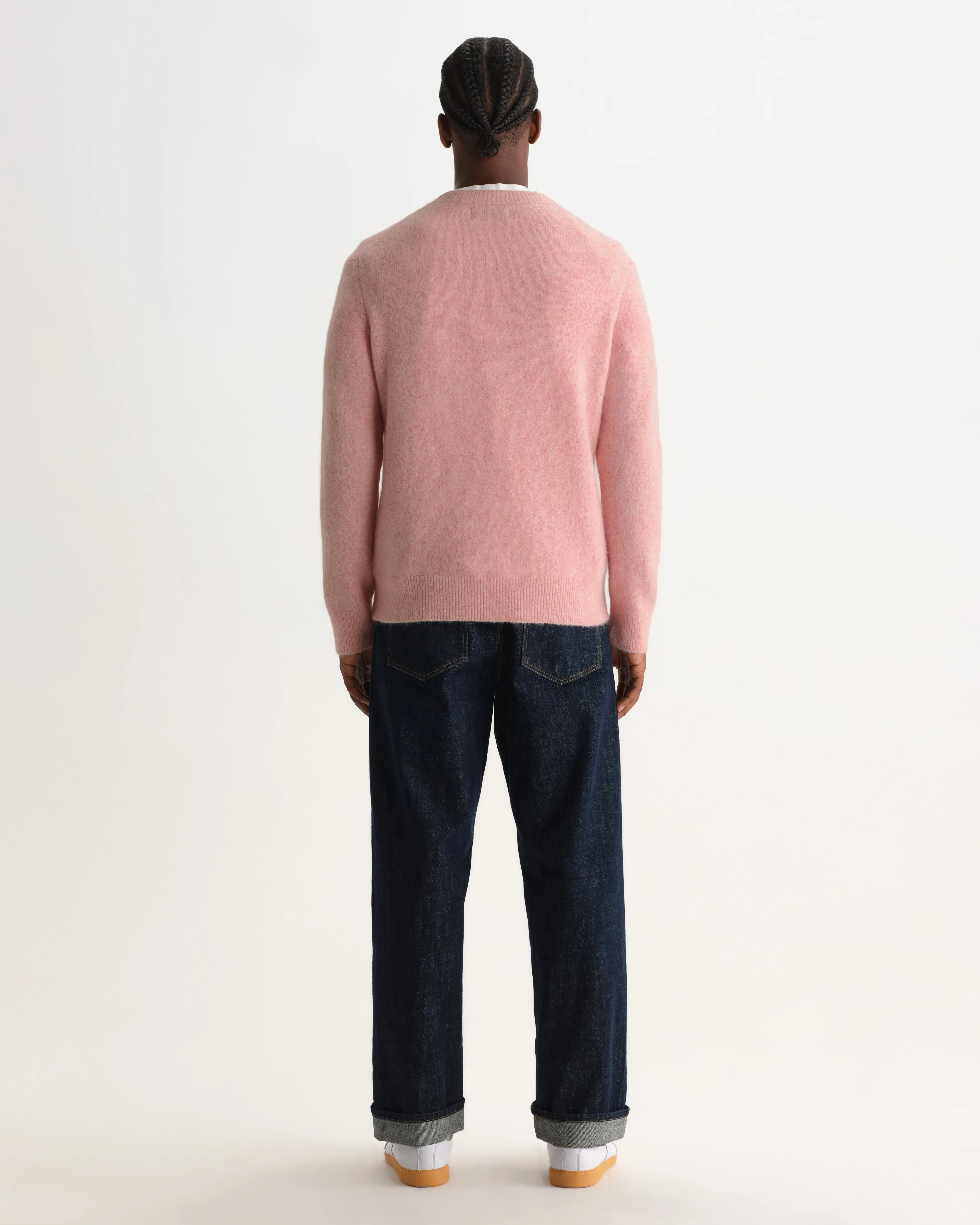 WILDE CREW FLUFFY WOOL BLEND PALE PINK sold by Wax London product image thumbnail 5