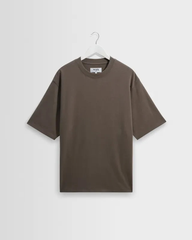 Milton - Charcoal Emorised Organic Cotton T-Shirt made by Wax London