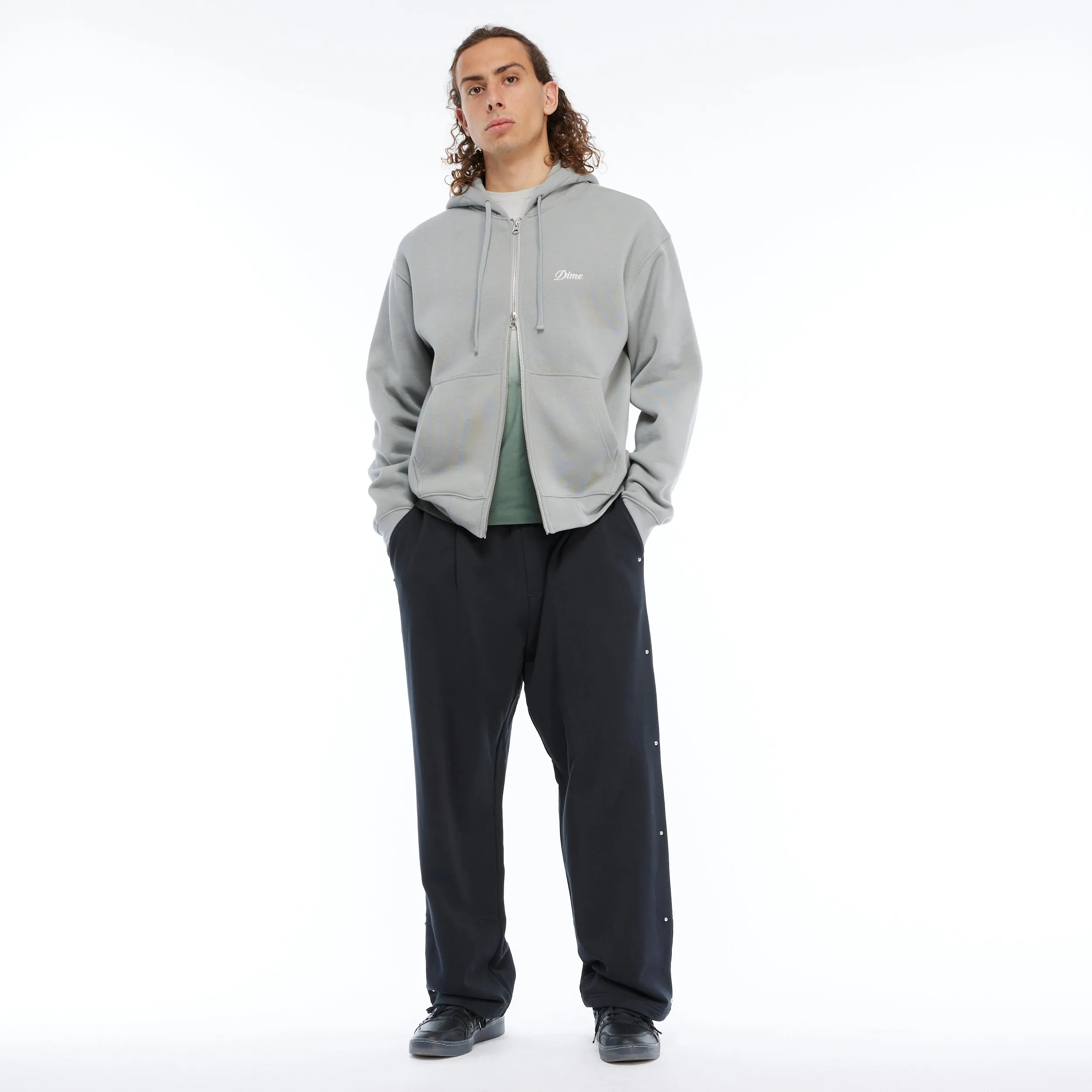 Cursive Zip Hoodie sold by Dime product image thumbnail 4