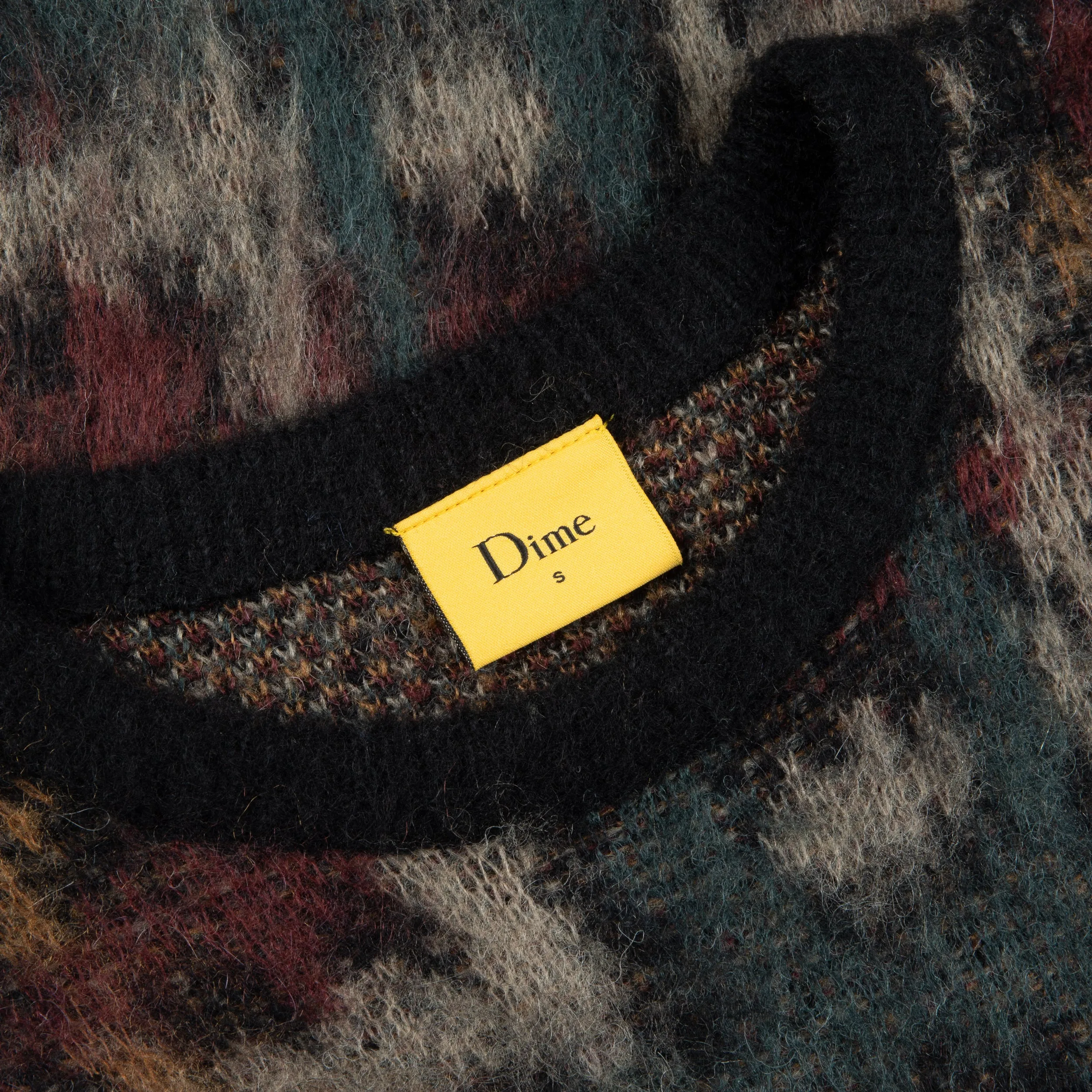 Plaid Mohair Knit sold by Dime product image thumbnail 3
