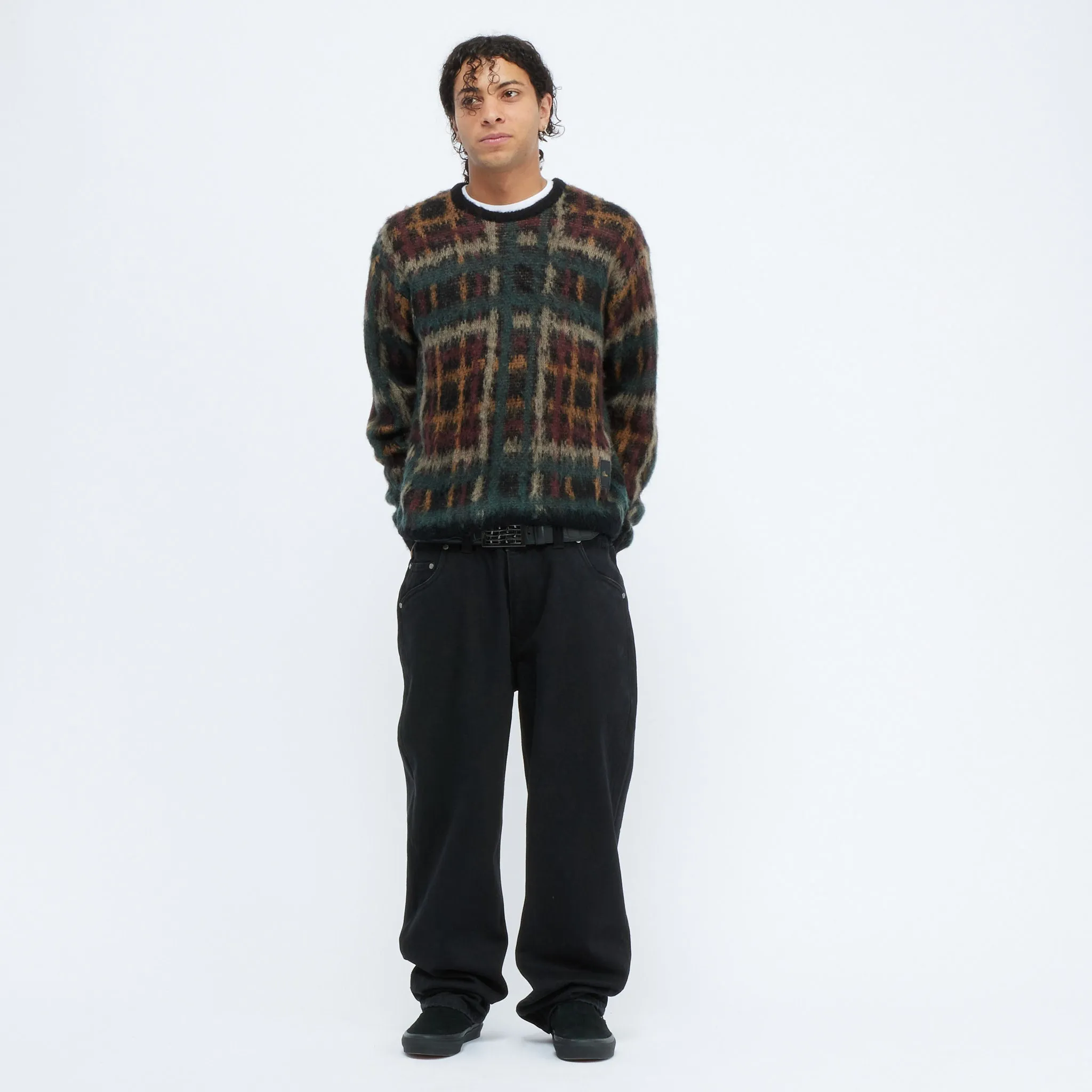 Plaid Mohair Knit sold by Dime product image thumbnail 5