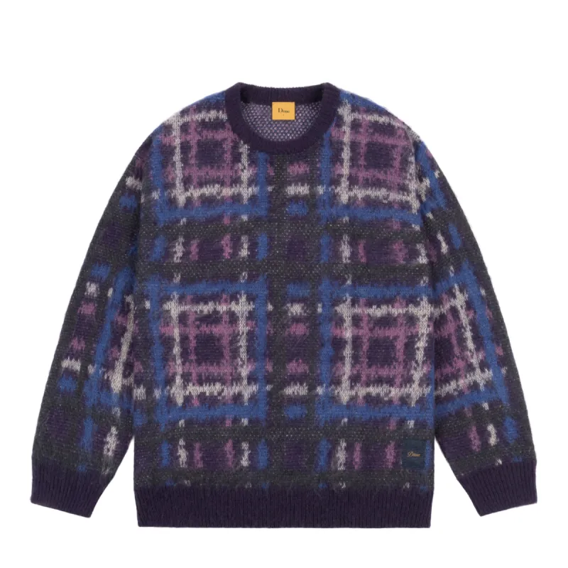 Plaid Mohair Knit sold by Dime