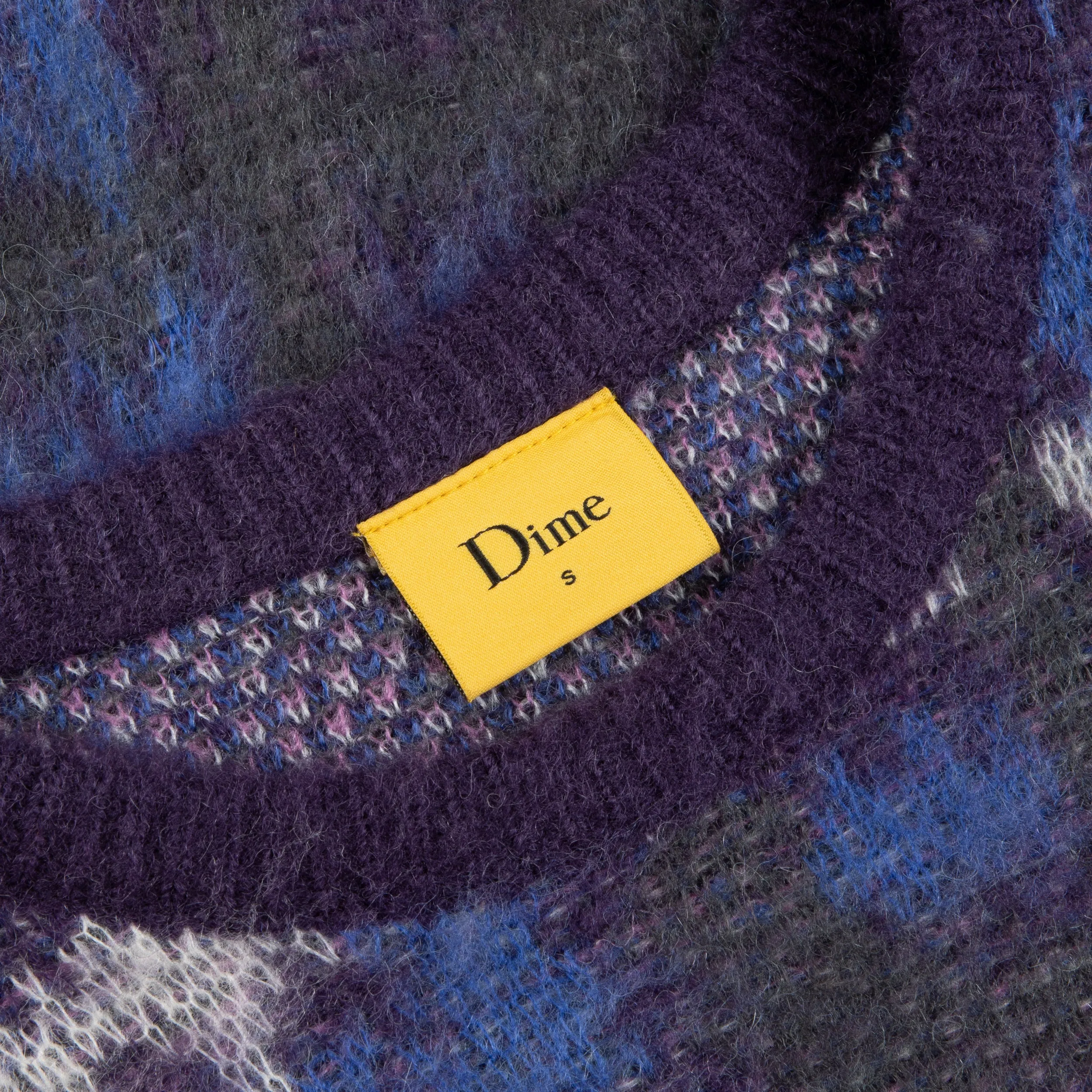 Plaid Mohair Knit sold by Dime product image thumbnail 3