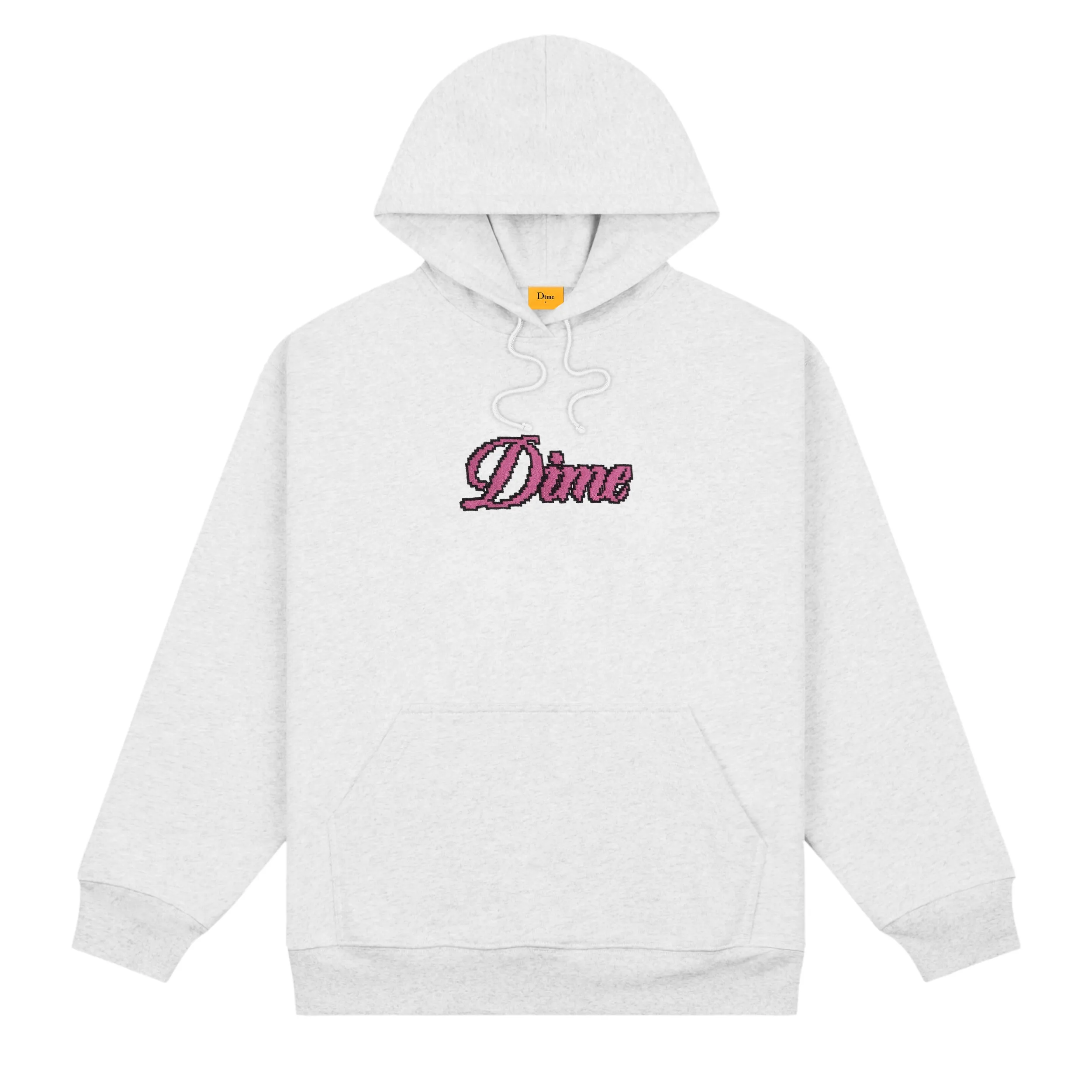 Pixel Cursive Hoodie sold by Dime