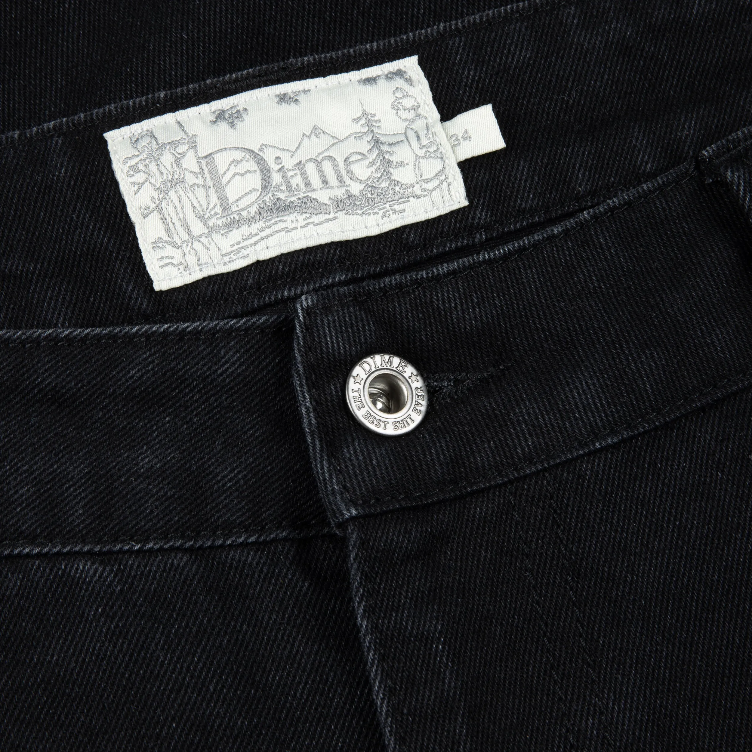 Classic Relaxed Denim Pants sold by Dime product image thumbnail 2