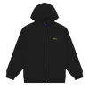 Cursive Small Logo Zip-Hoodie sold by Dime